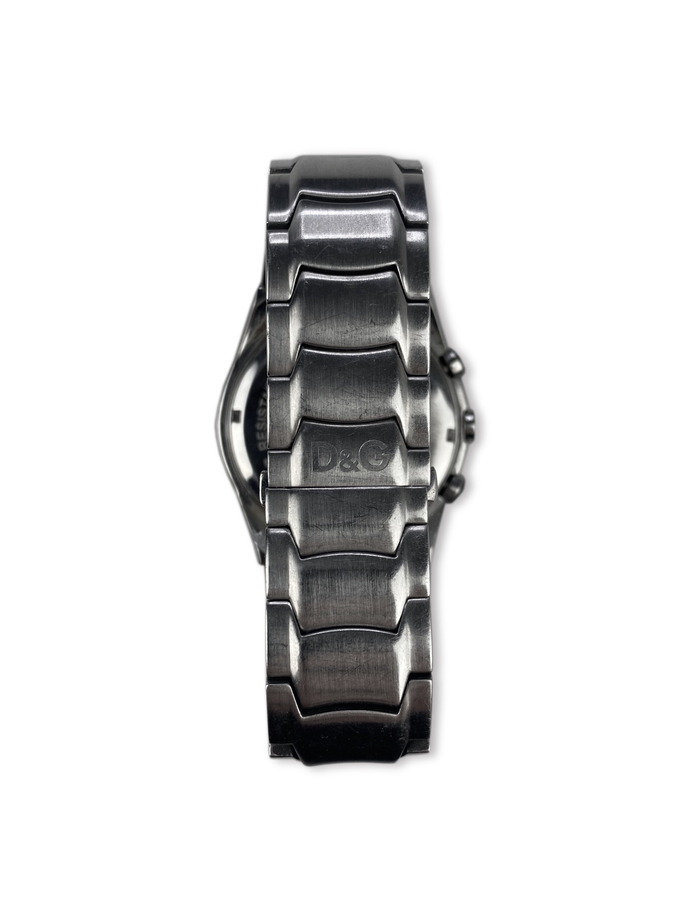 Dolce &amp; Gabbana Silver ‘Chronograph’ Water Resistant Watch