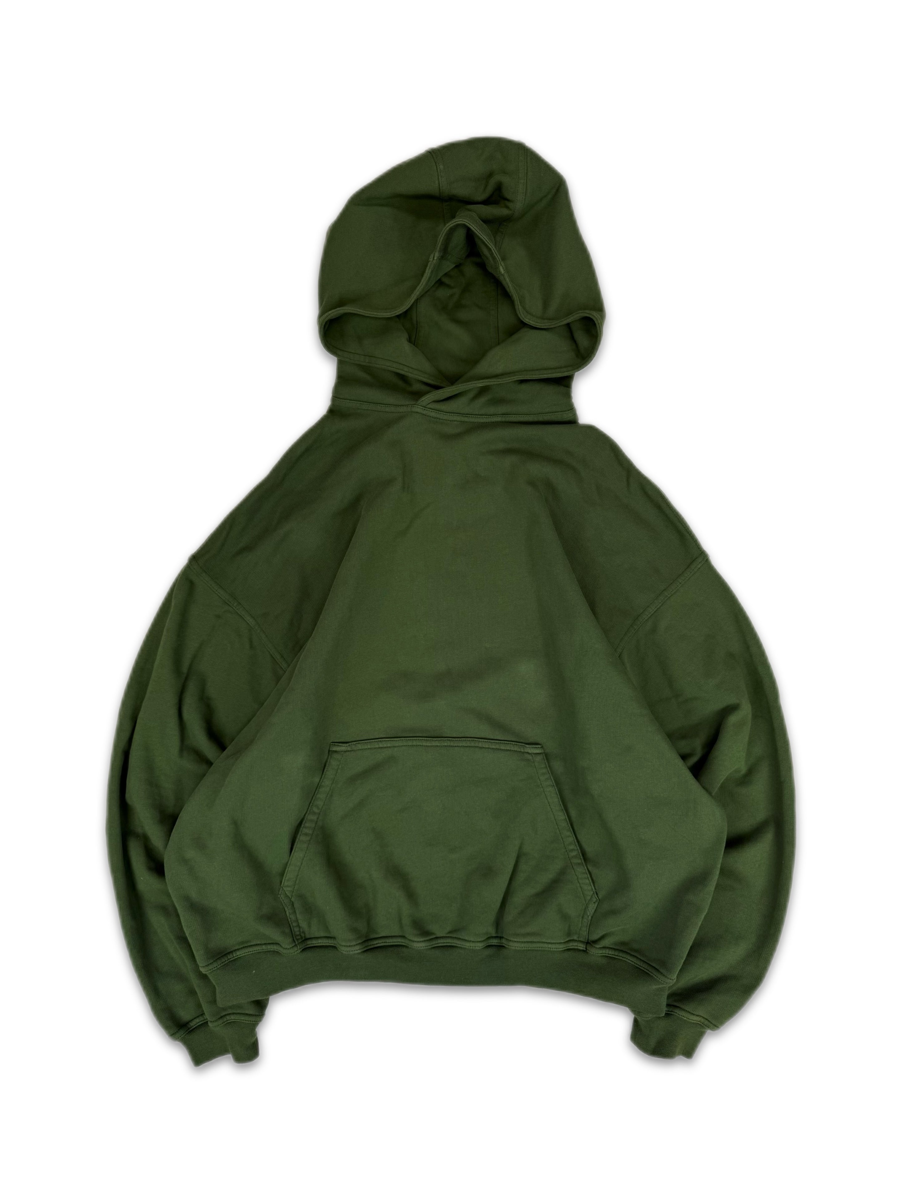 Haider Ackermann ‘Perth’ Boxy Dark Green Heavy Weight Hoodie