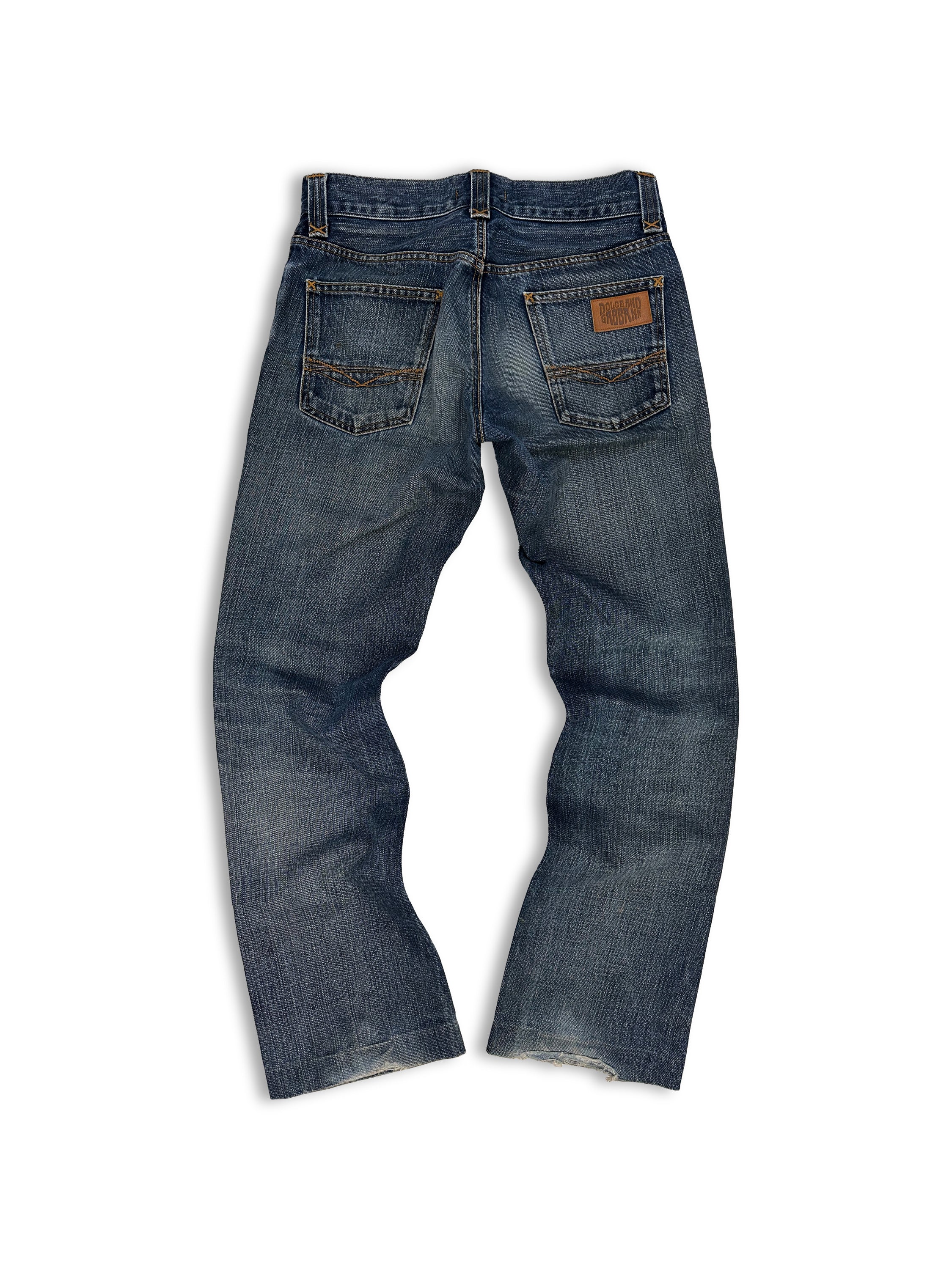 00s Dolce & Gabbana Washed Heavy Weight Denim