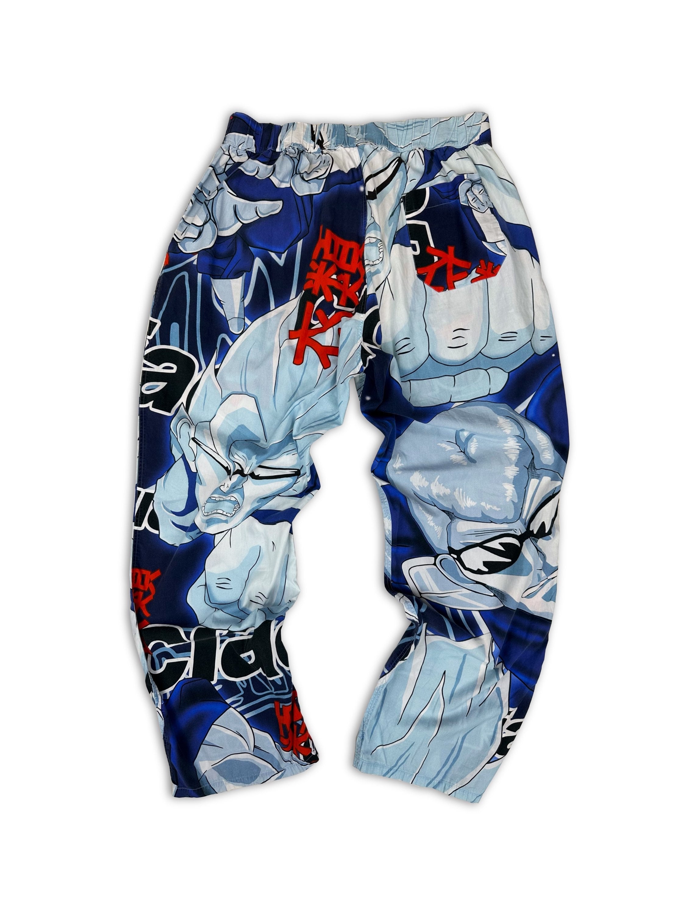 AW19 Vetements ‘Dragon Ball Z’ Anime Wide Cut Elasticated Pants