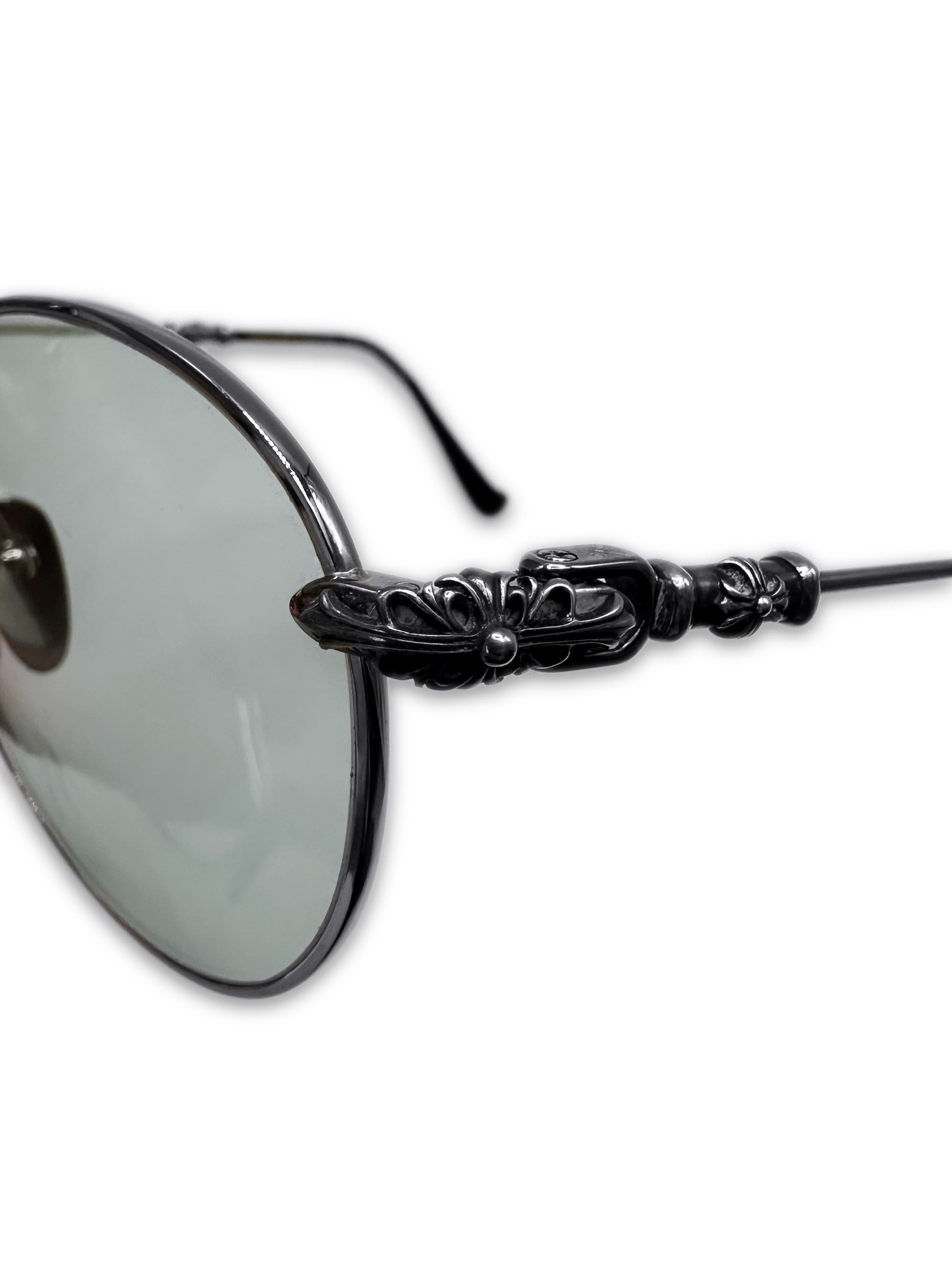 Chrome Hearts ‘Bubba’ .925 Silver Blue Tint Sunglasses