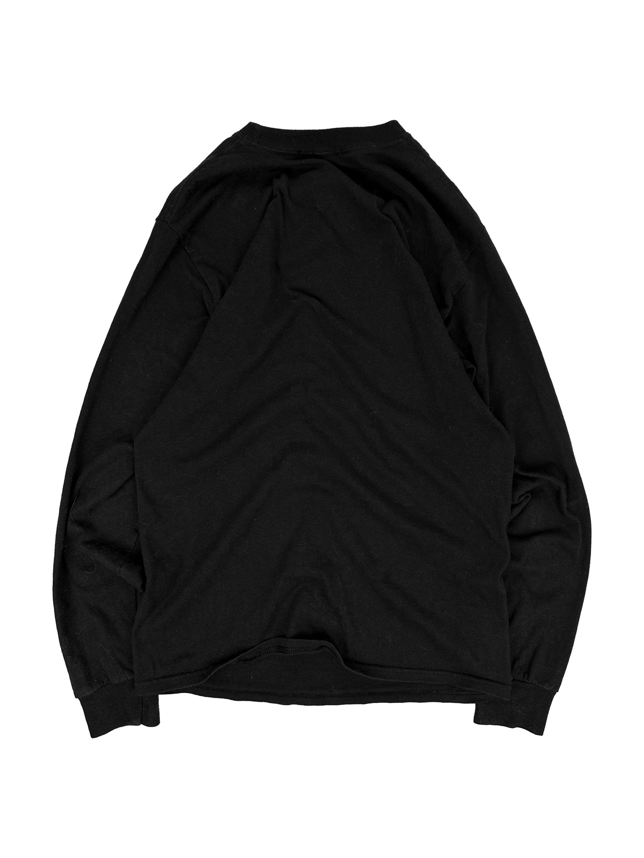 SS05 Undercover ‘Nails’ Black Graphic Long Sleeve