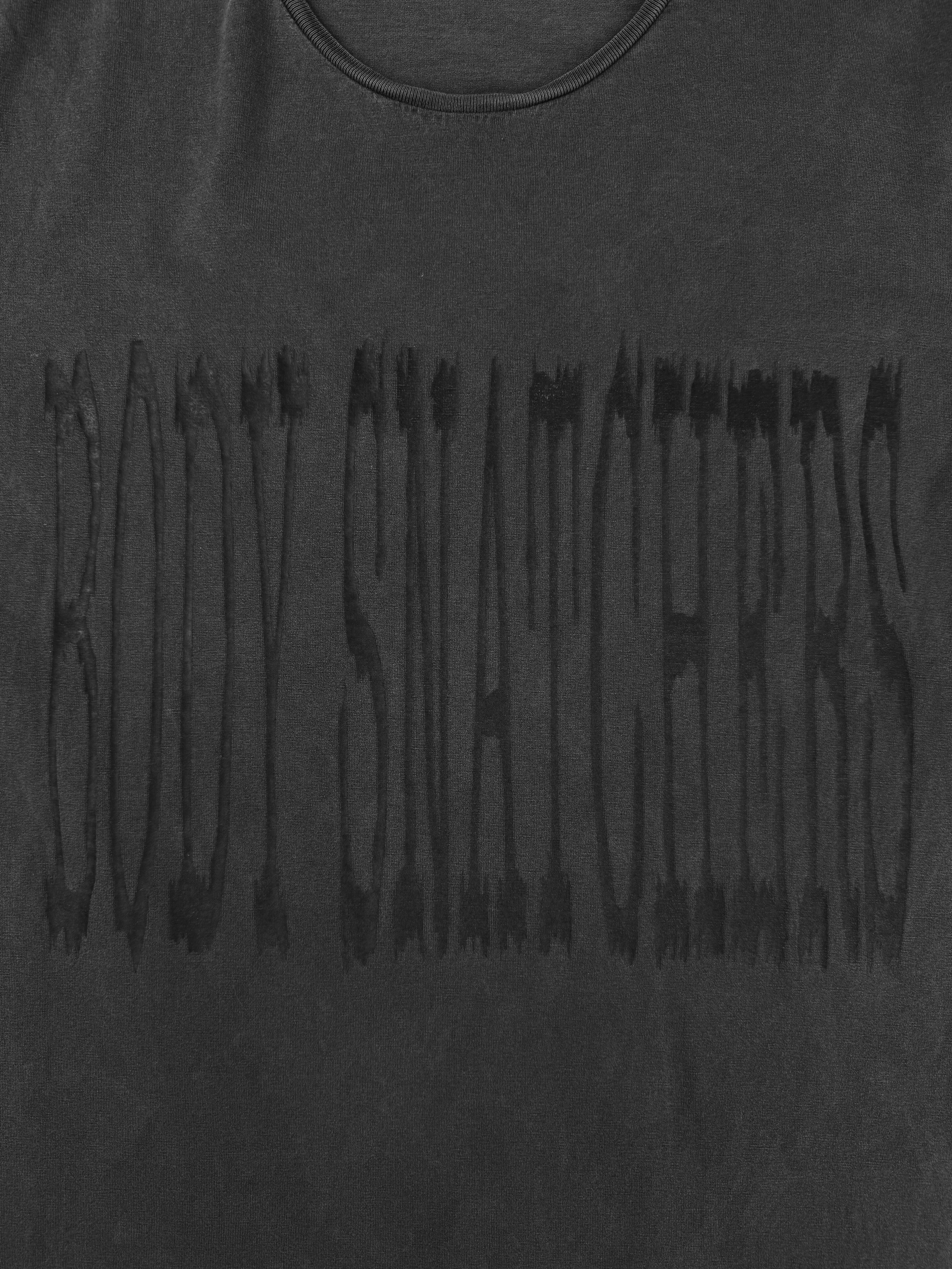 AW04 Raf Simons Body Snatchers History of My World Grey T-Shirt