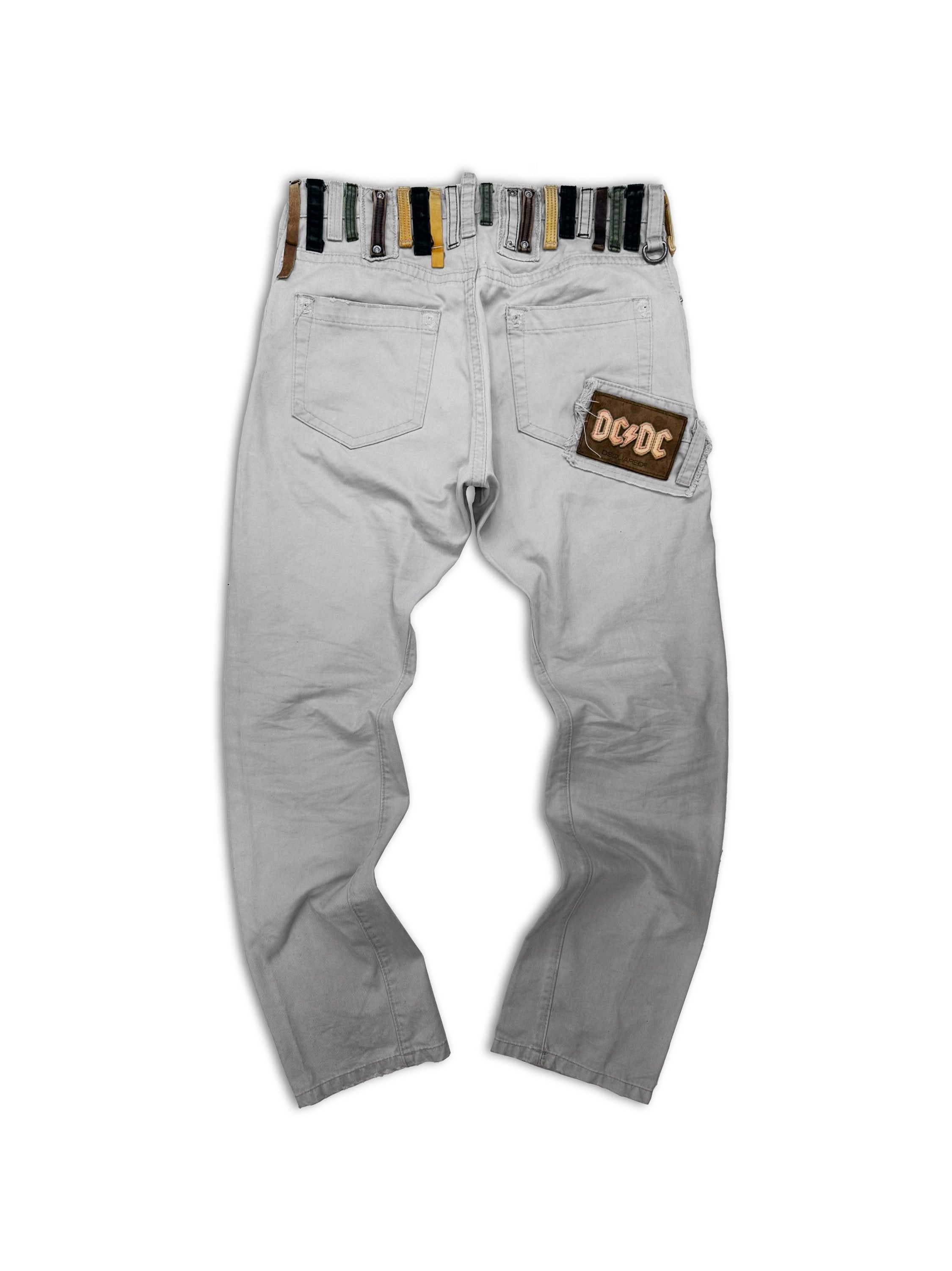 SS05 DSquared2 ‘36 Belt Loop’ DC/DC Lightwash Denim