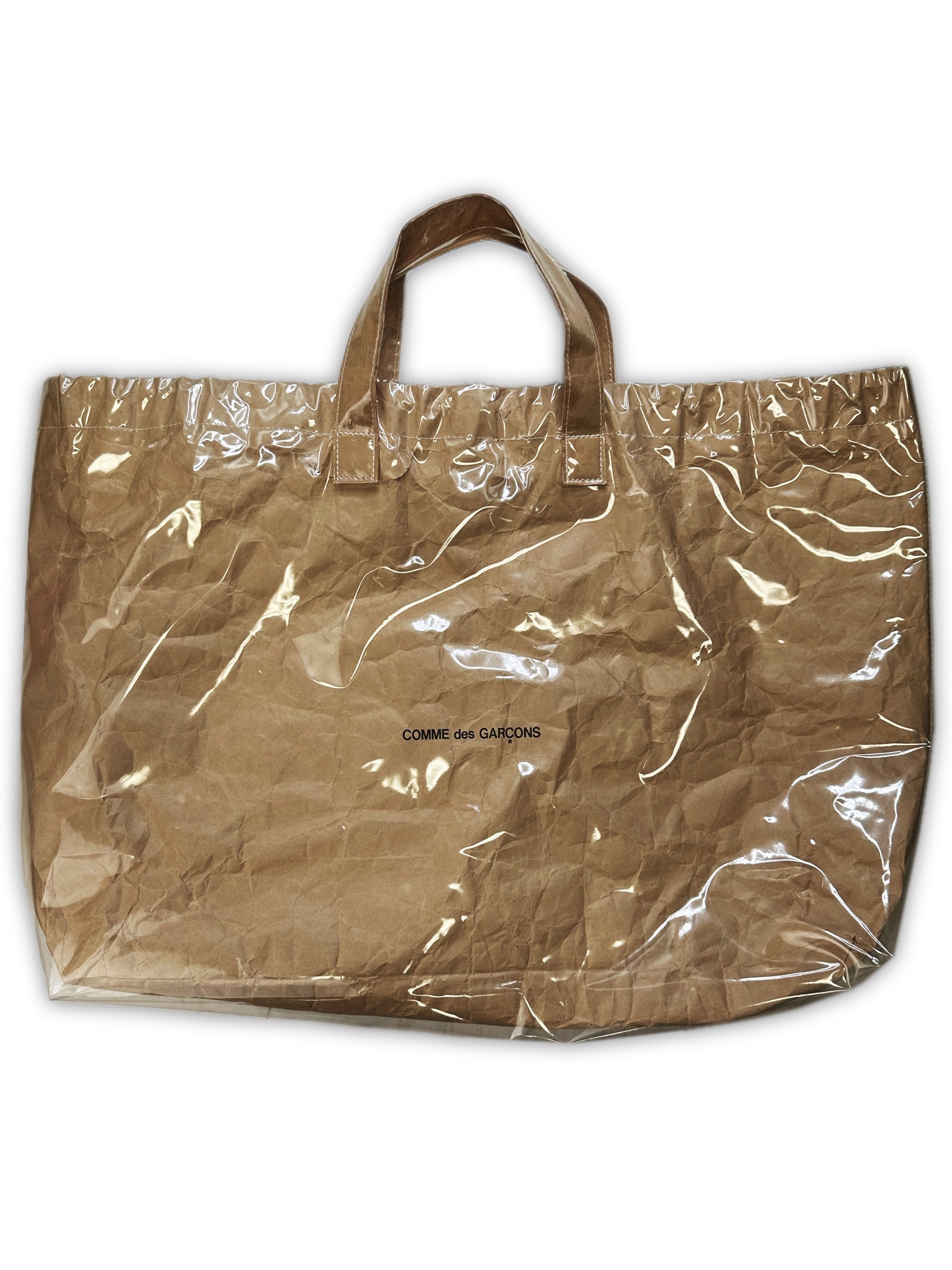 2021 Comme des Garçons ‘Paper’ PVC Tote Bag