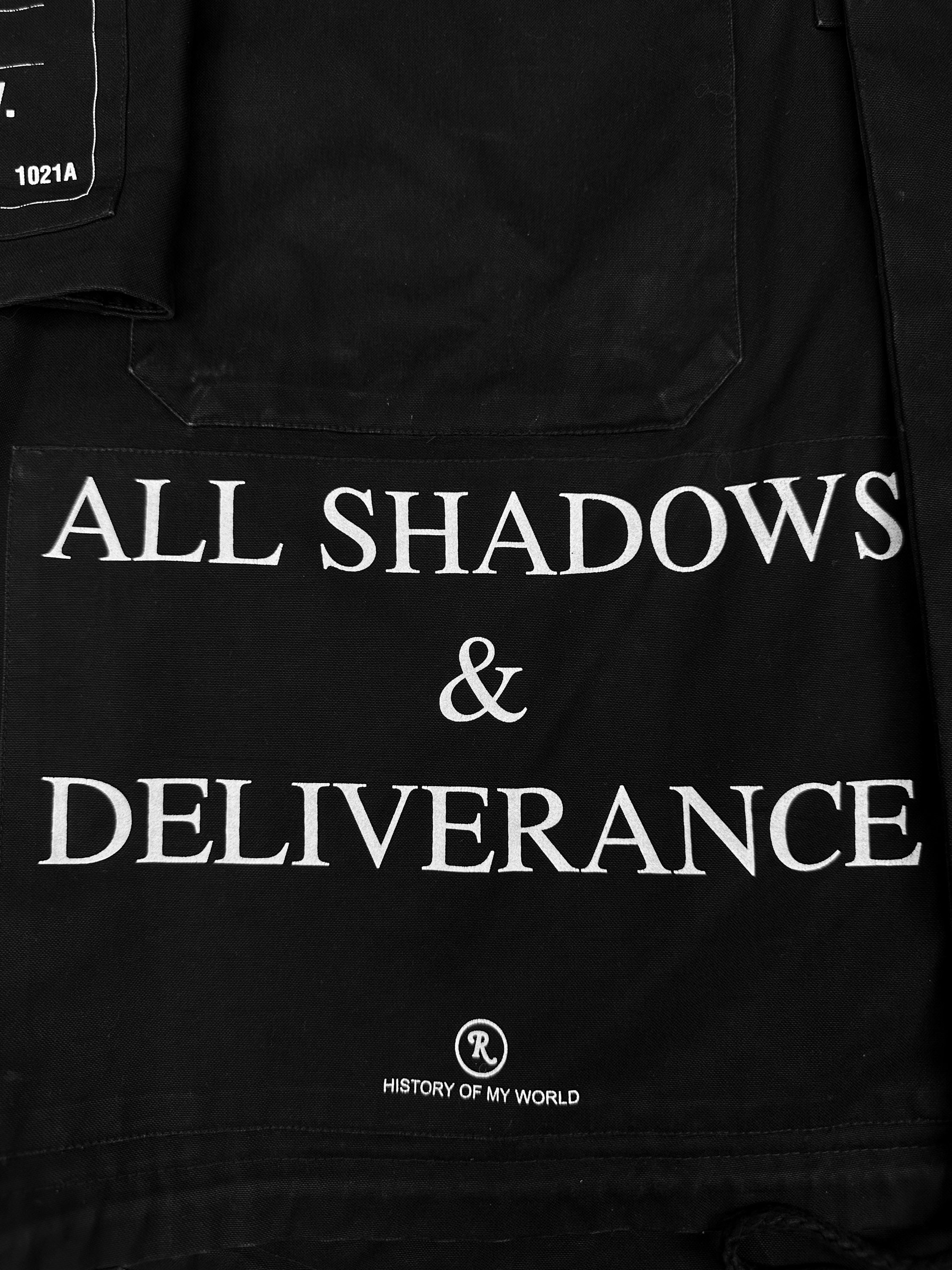 AW05 Raf Simons ‘History of My World’ Poltergeist Patch Parka