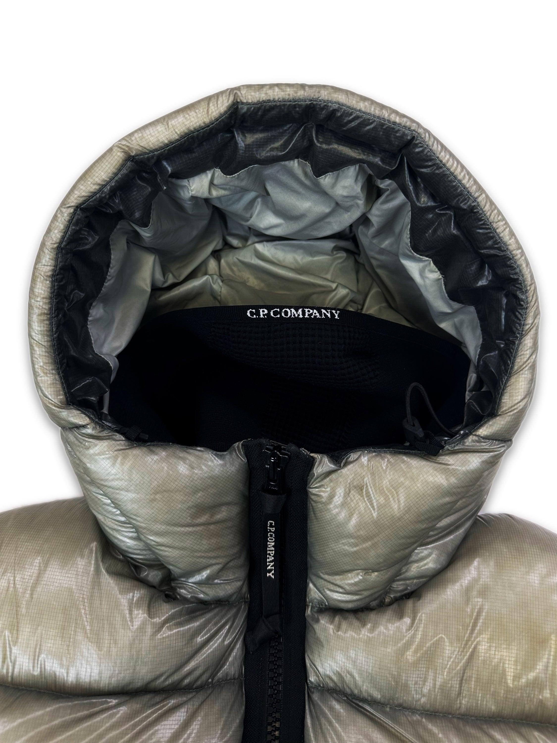 C.P Company ‘Goggle’ Masked Down Fill Washed Puffer Jacket