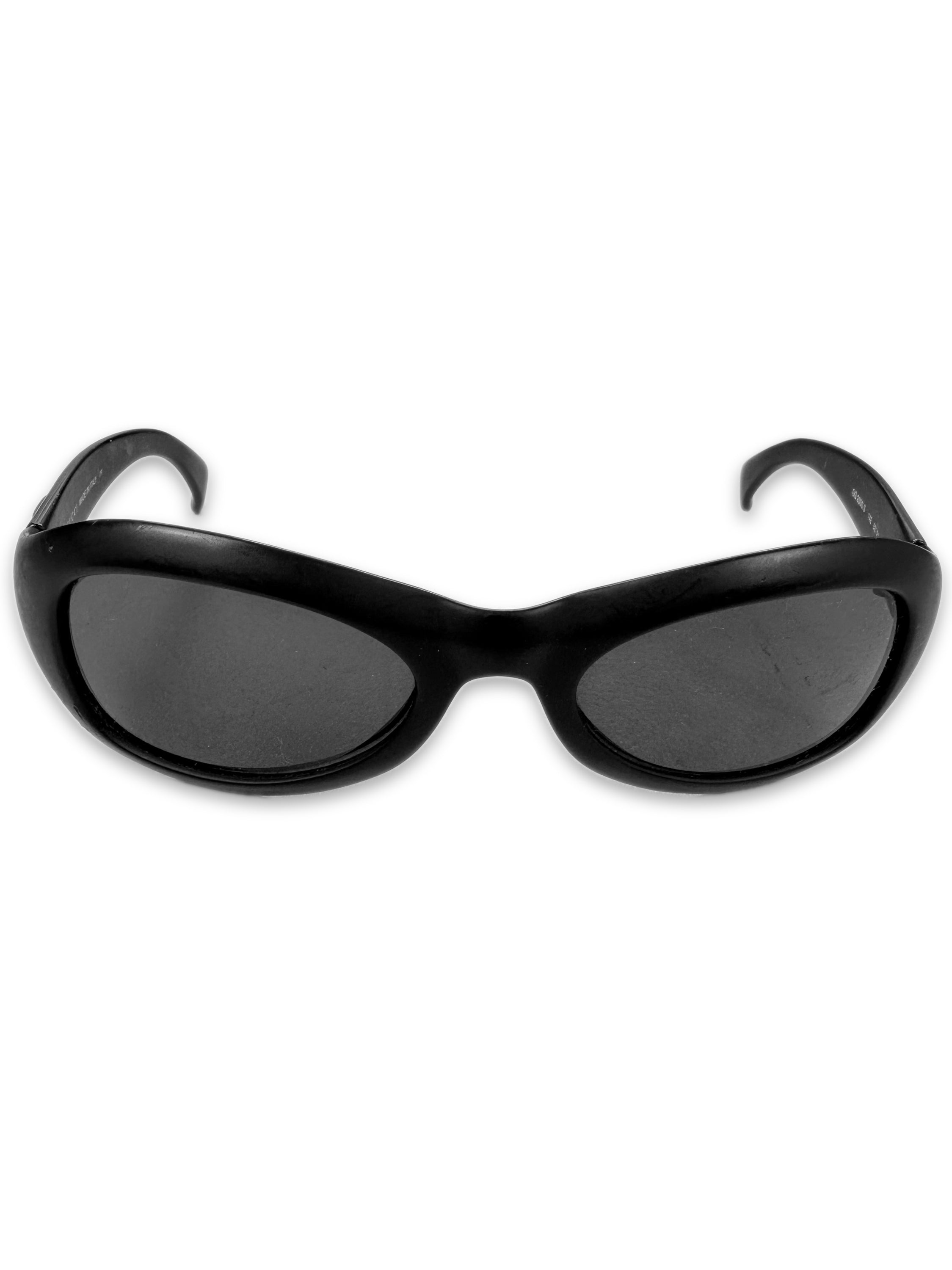 Gucci ‘G’ Logo Oval Black Tint Sunglasses