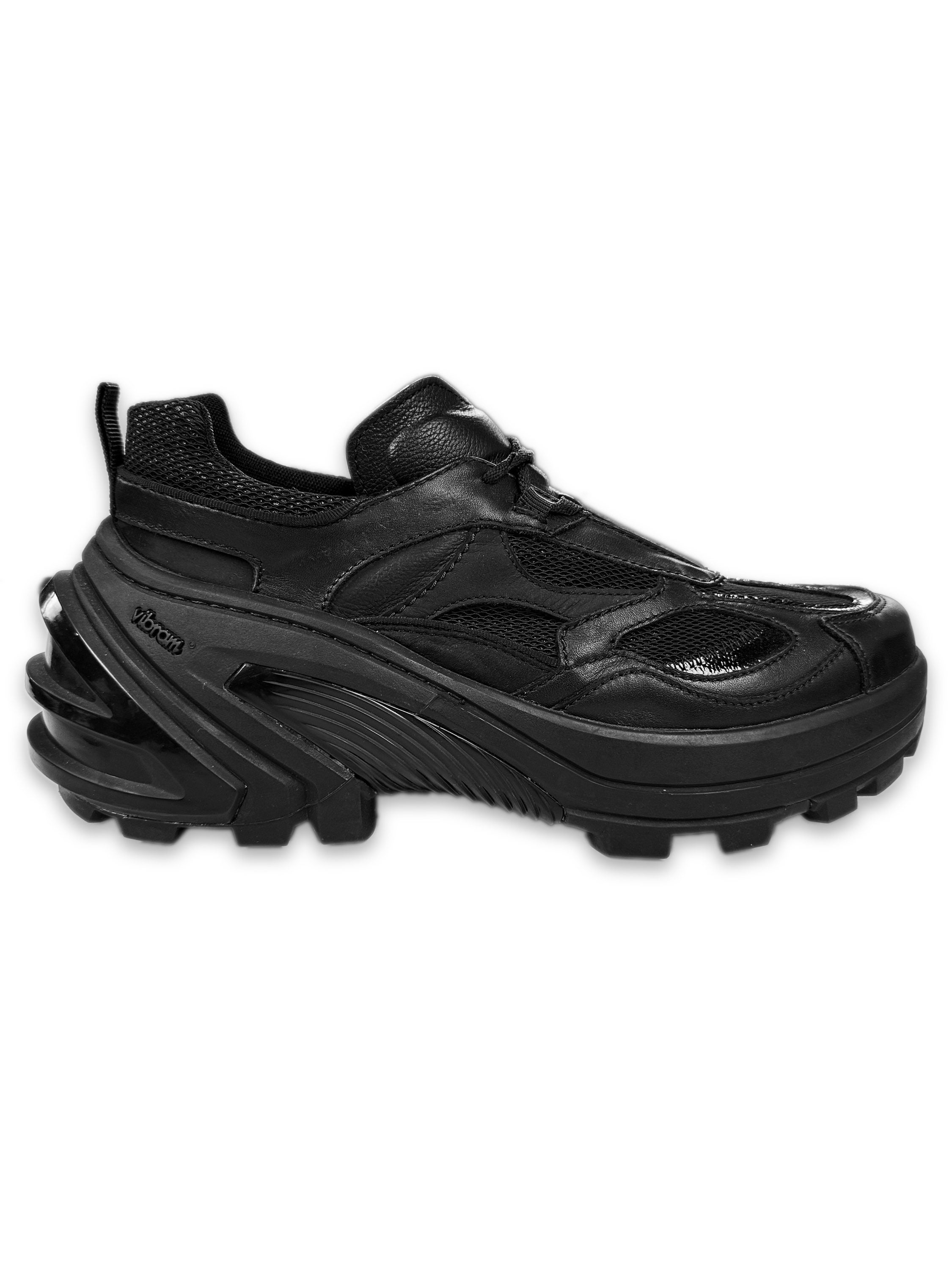 1017 Alyx 9SM ‘Indivisible’ Black Vibram Leather Sneakers