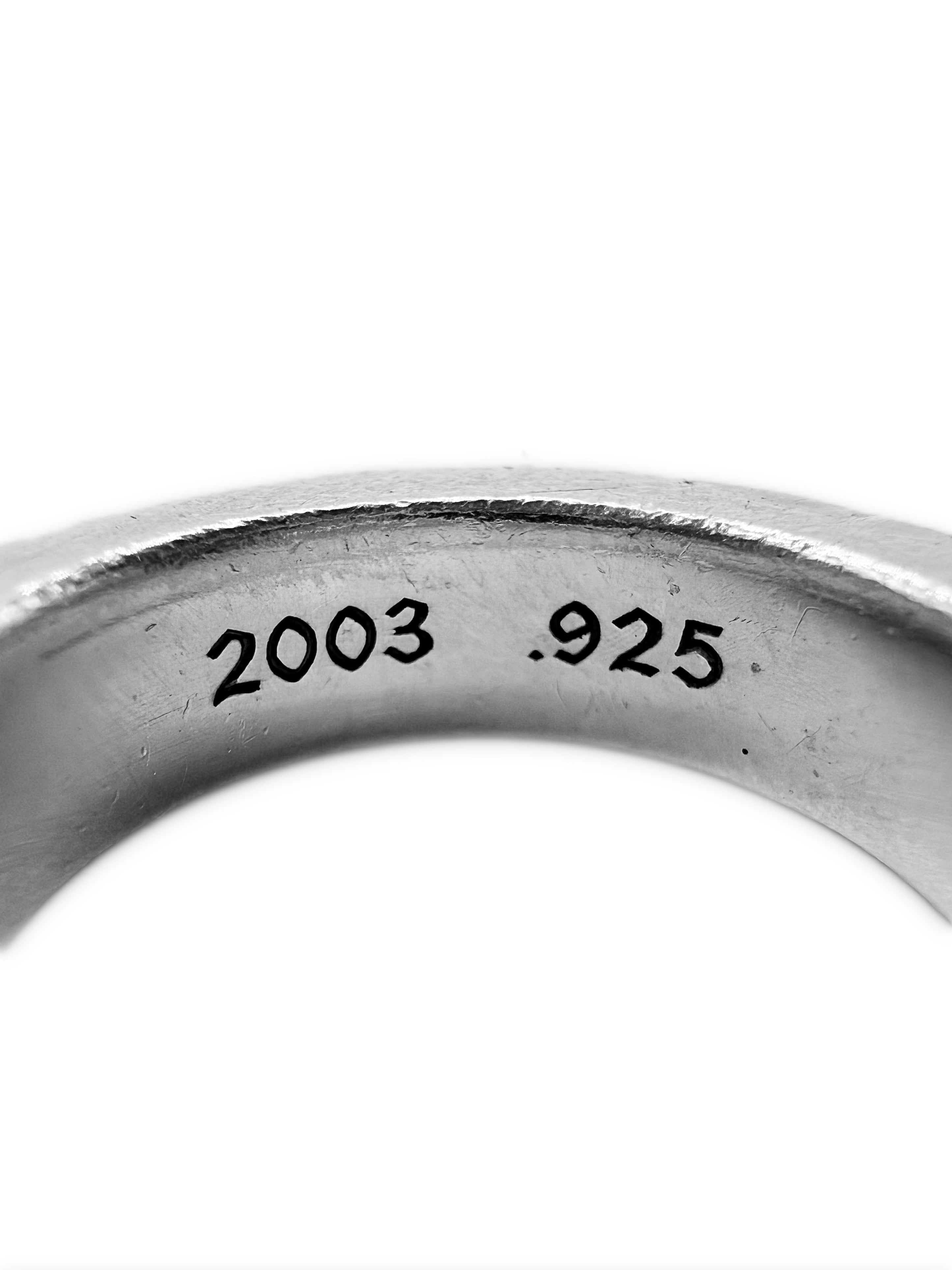 Chrome Hearts ‘Fuck You’ Plus Monogram .925 Silver Ring