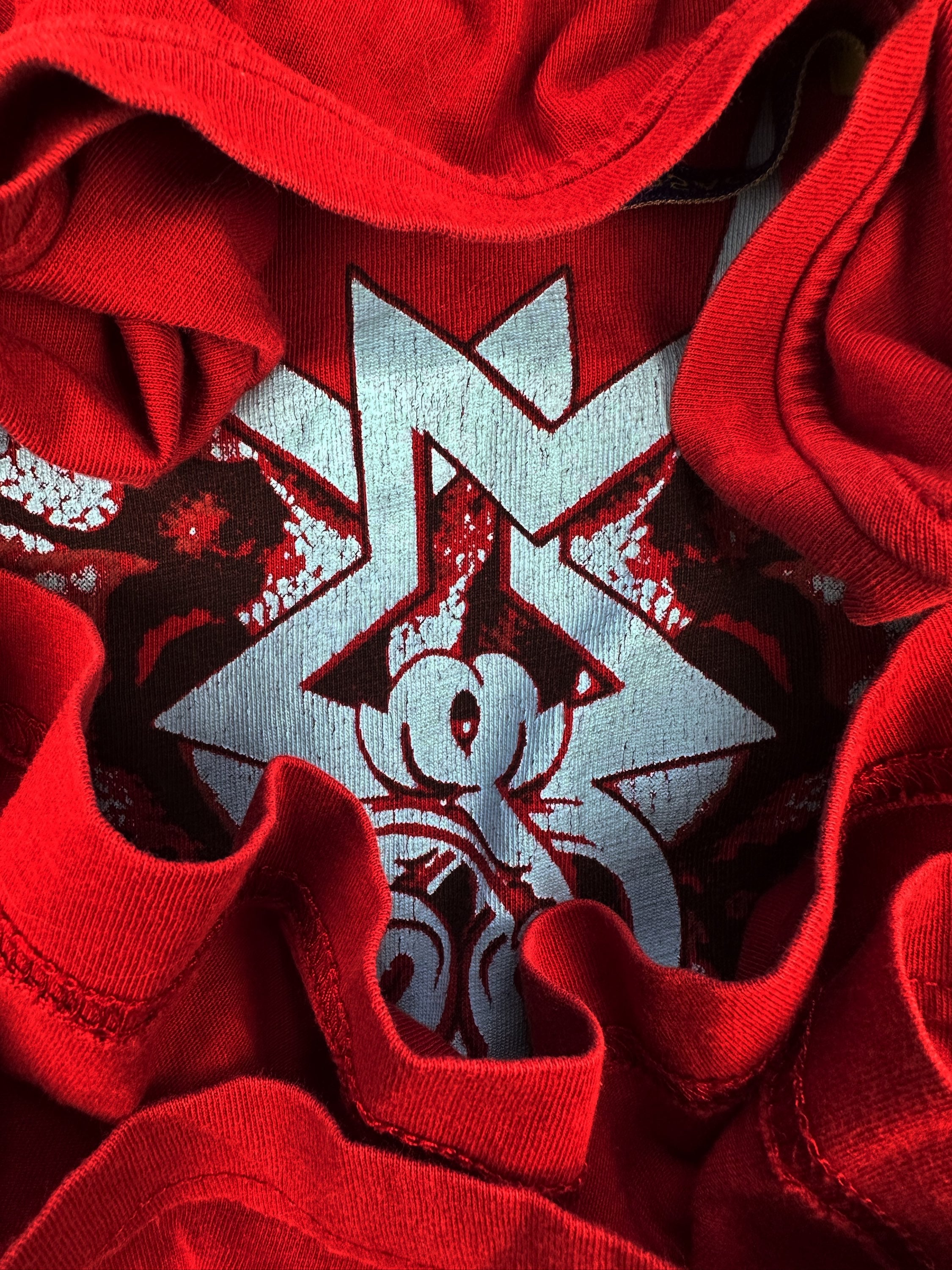 Versace Graphic Cherry Red Logo T-Shirt