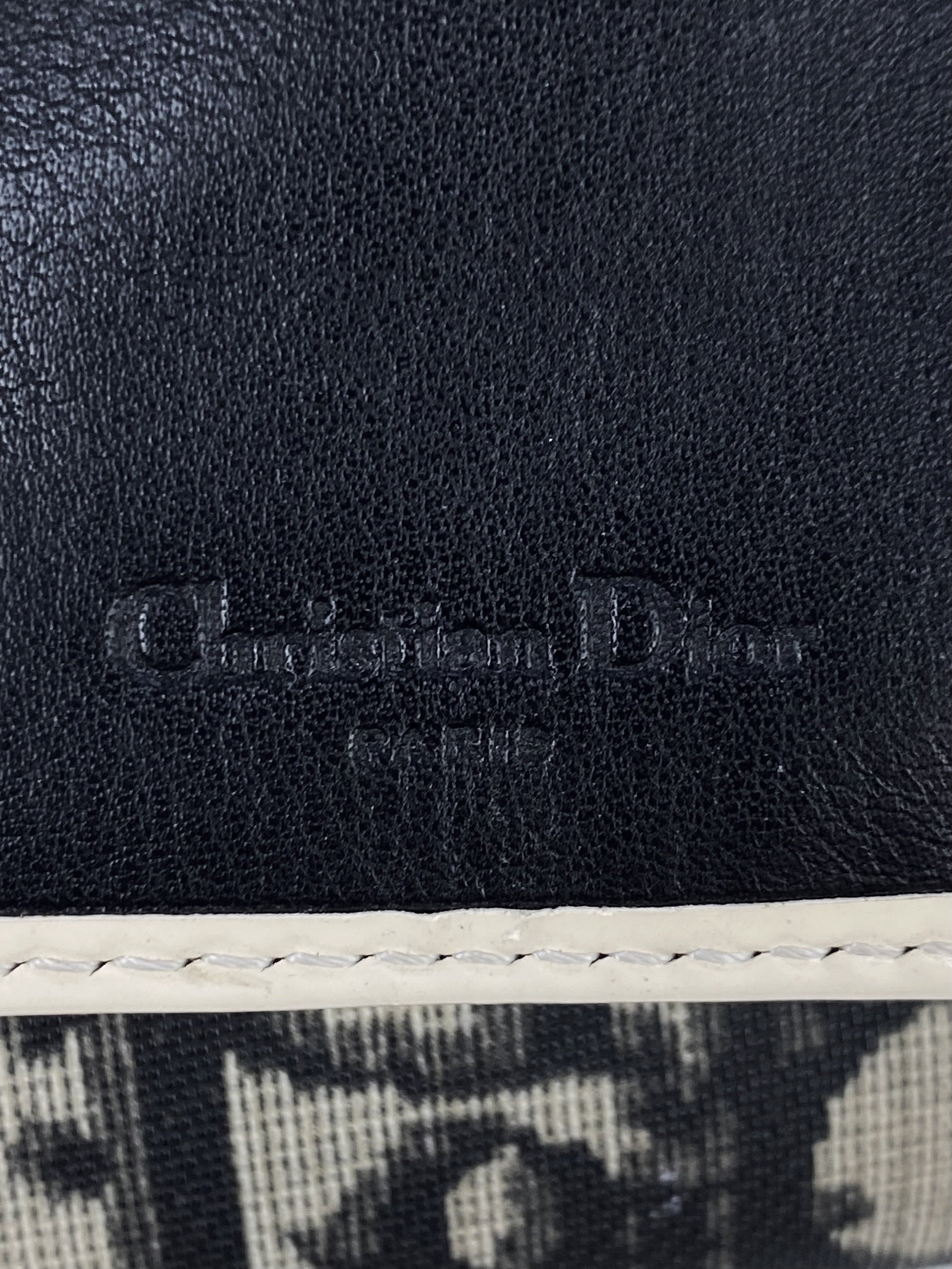 00s Dior ‘1’ Trotter Monogram Bifold Wallet
