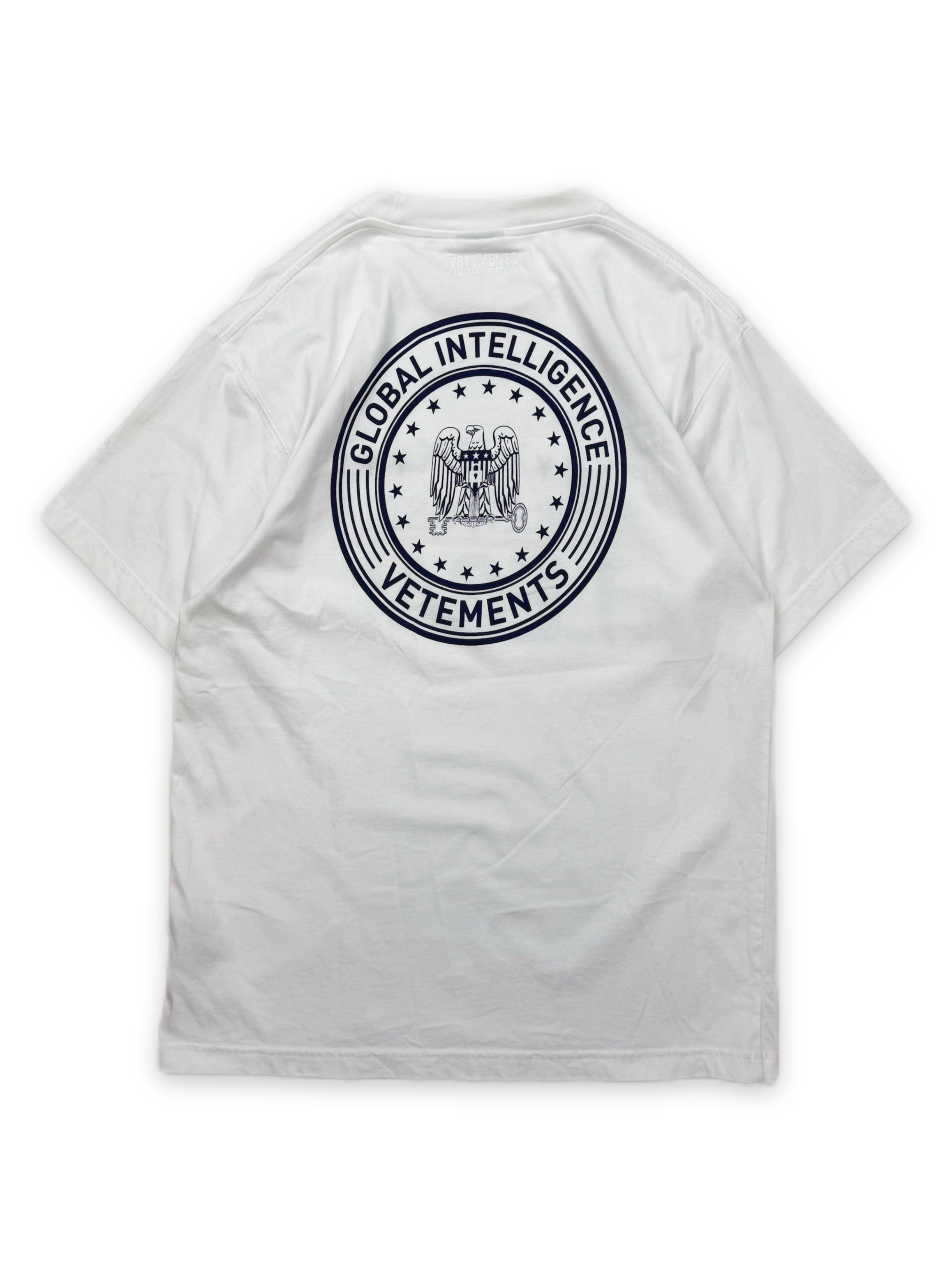 AW21 Vetements ‘Think While It’s Legal’ Slogan Graphic T-Shirt