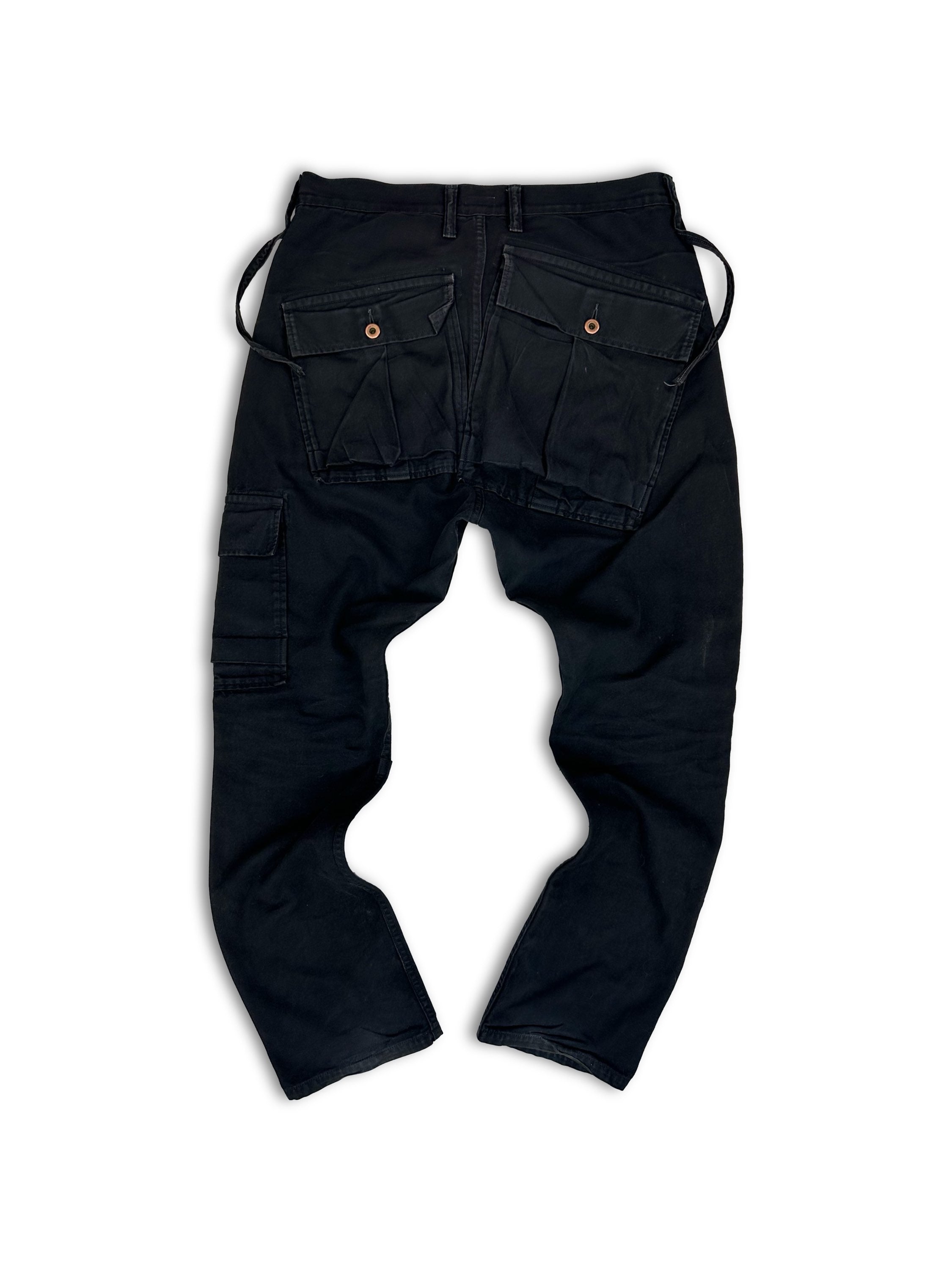 Kapital Dark Blue Multi Pocket Cargo Pants