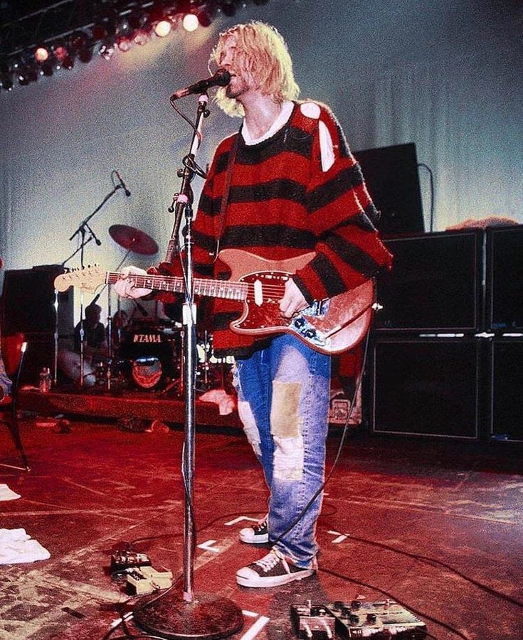 SS04 Number (N)ine ‘Dream Baby Dream’ Mesh Striped Long Sleeve