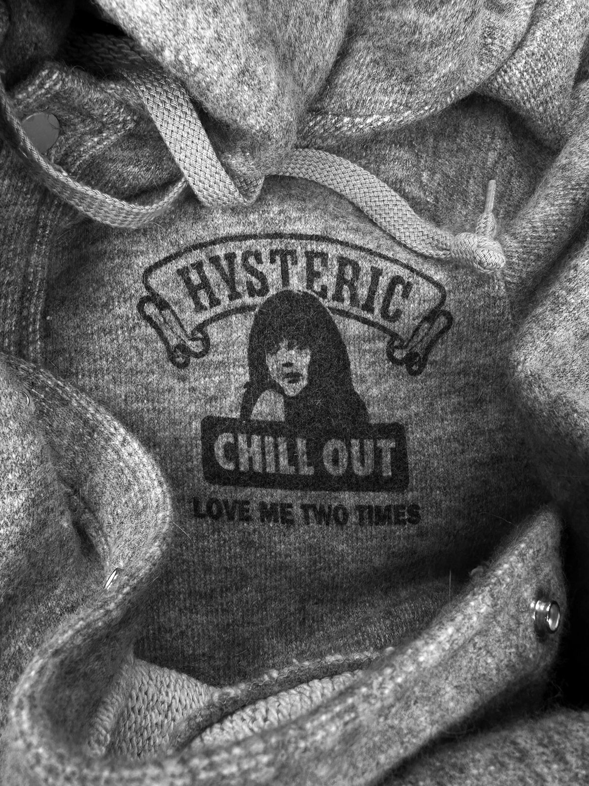 00s Hysteric Glamour ‘Love Me’ Show Girl Hoodie