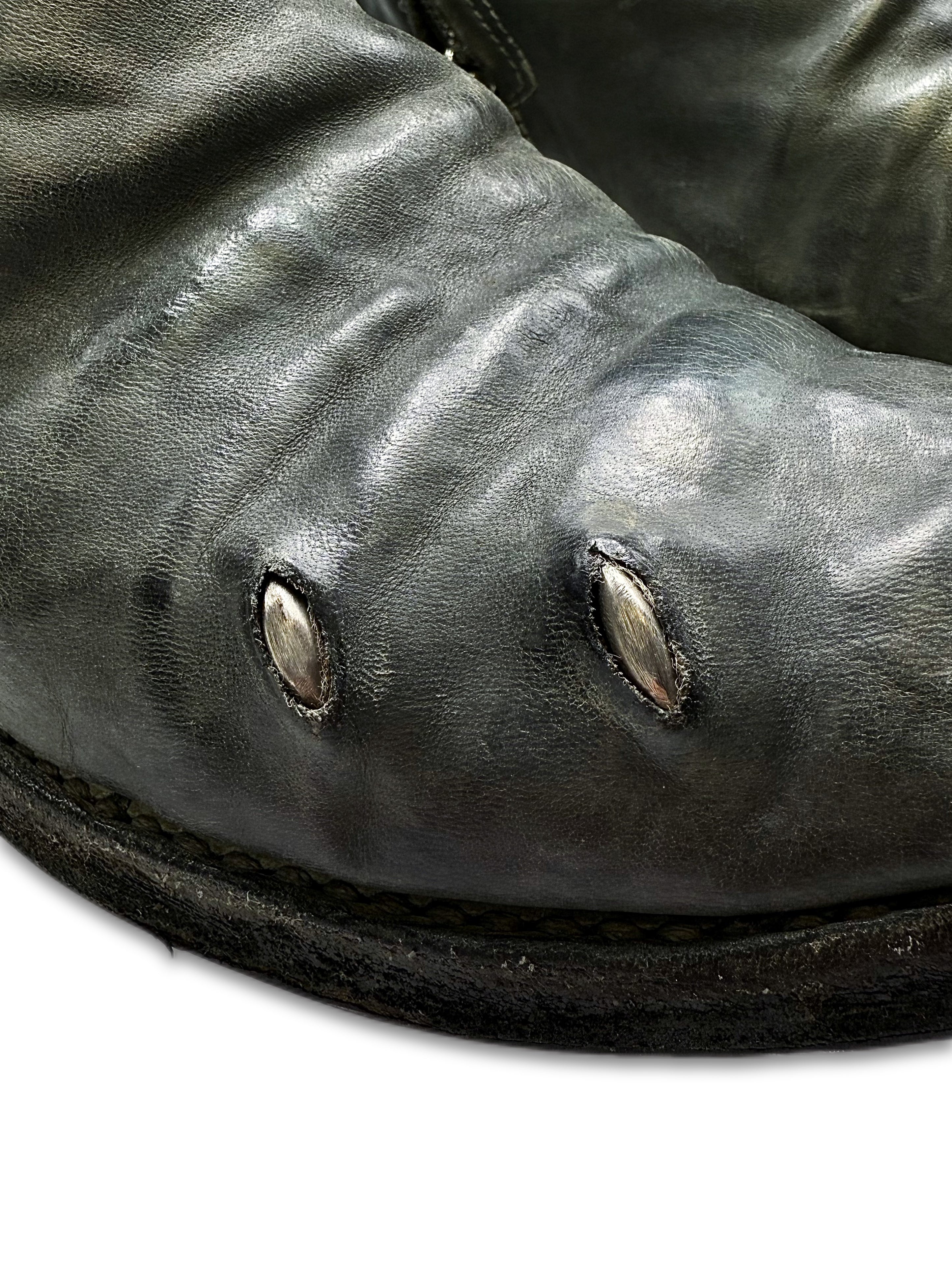 Carol Christian Poell ‘Prosthetic’ Col 19 Tornado Zip Leather Boots
