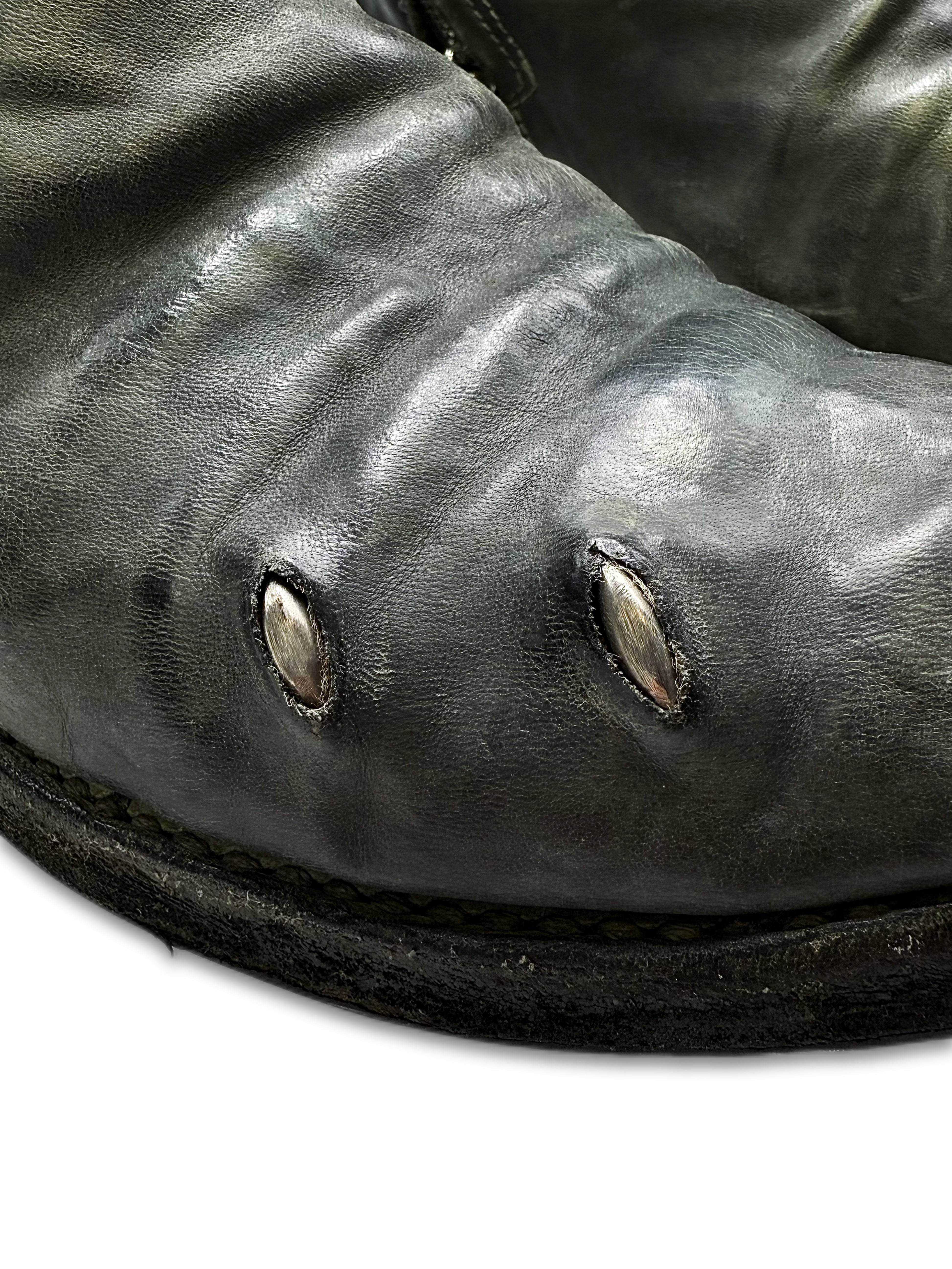 Carol Christian Poell ‘Prosthetic’ Col 19 Tornado Zip Leather Boots