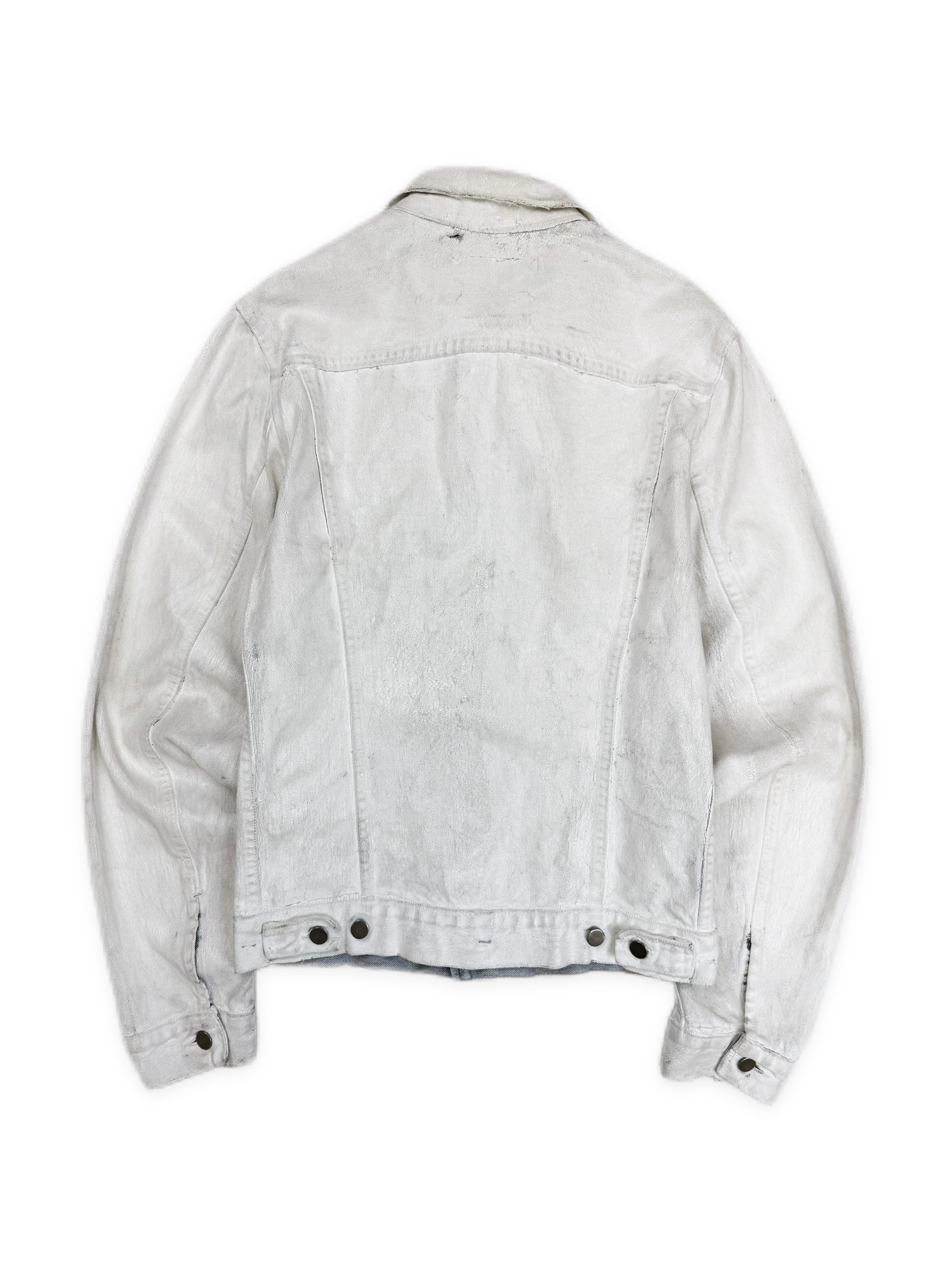 AW99 Maison Margiela Artisanal Painted Levi’s Type III Denim Jacket