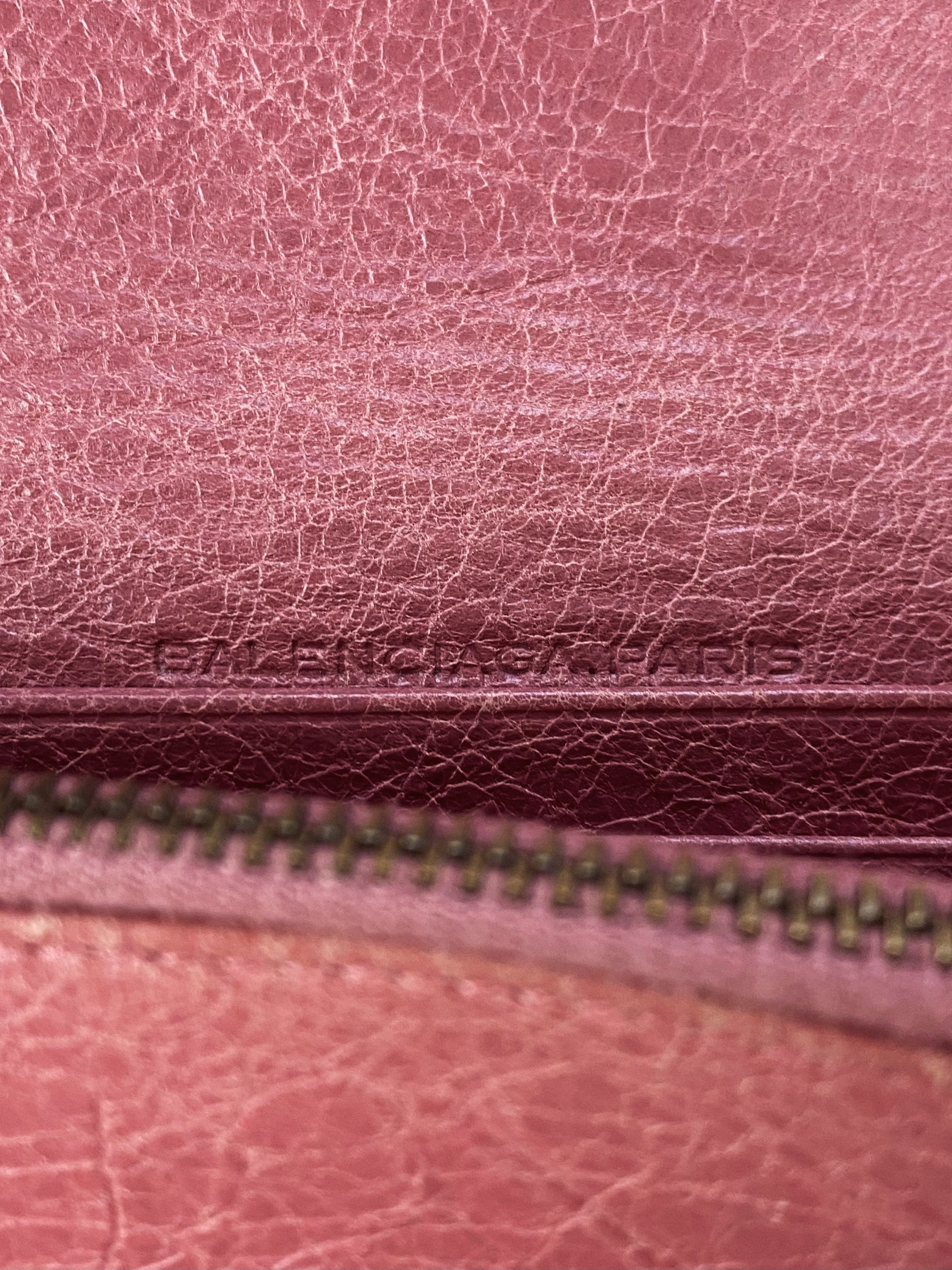 Balenciaga Paris ‘City’ Belted Button Clasp Bifold Wallet