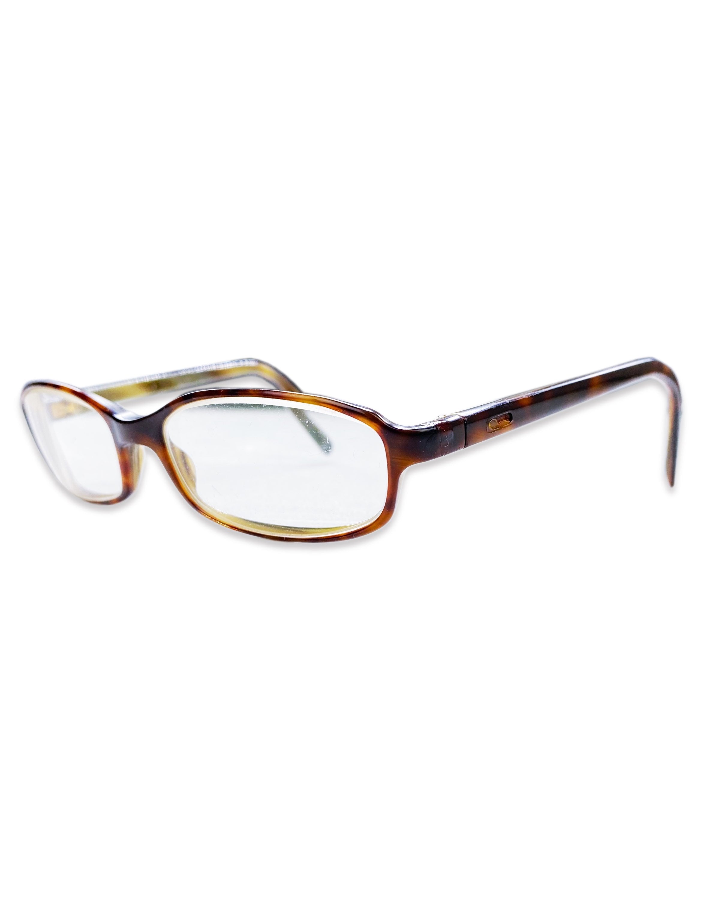 Gucci Ombré Boxy Frame Logo Glasses