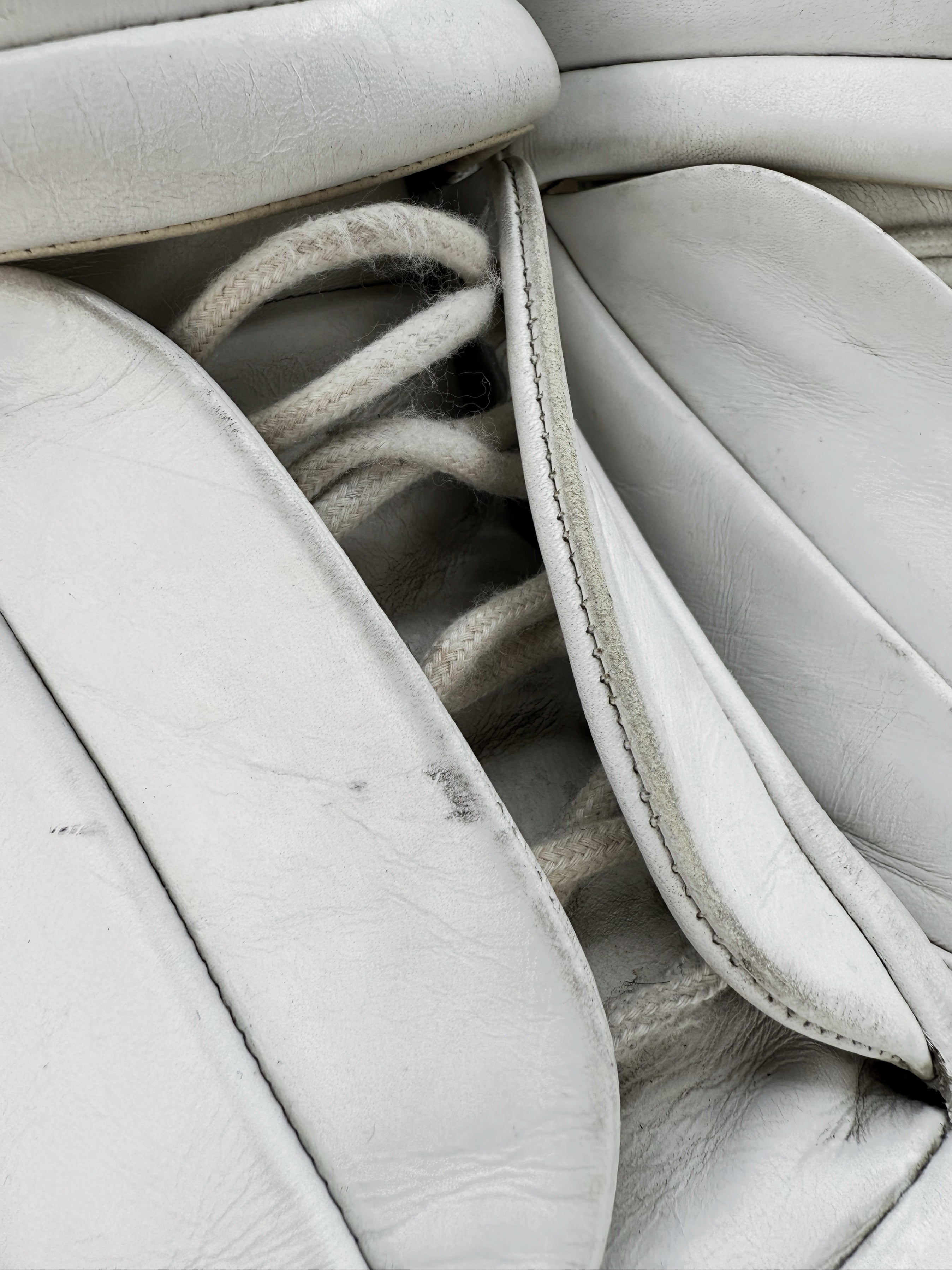Maison Margiela ‘Future’ Hi-top Leather Red Sole Sneakers
