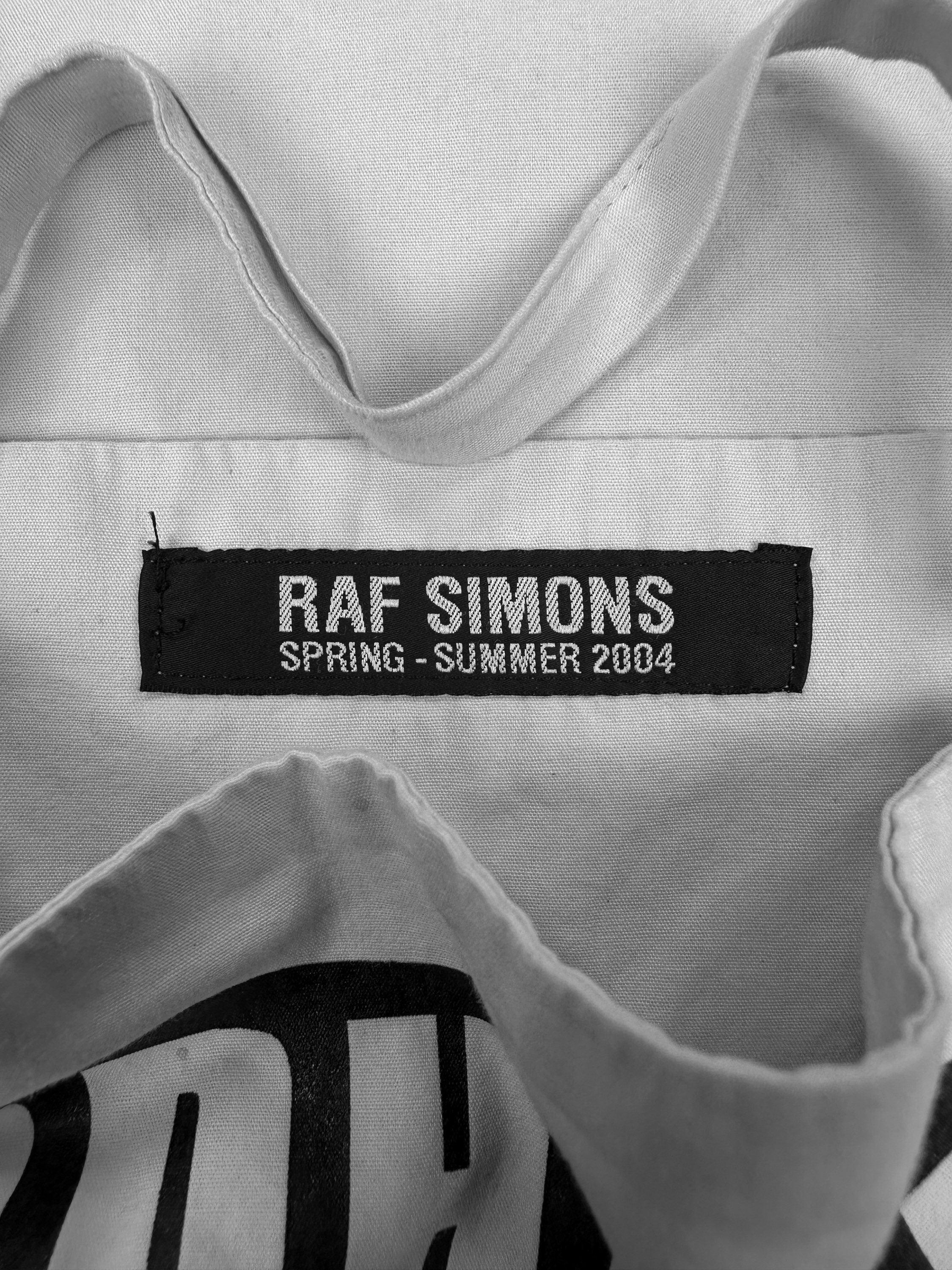 SS04 Raf Simons ‘Siddhartha Returned’ Lithograph Tote Bag