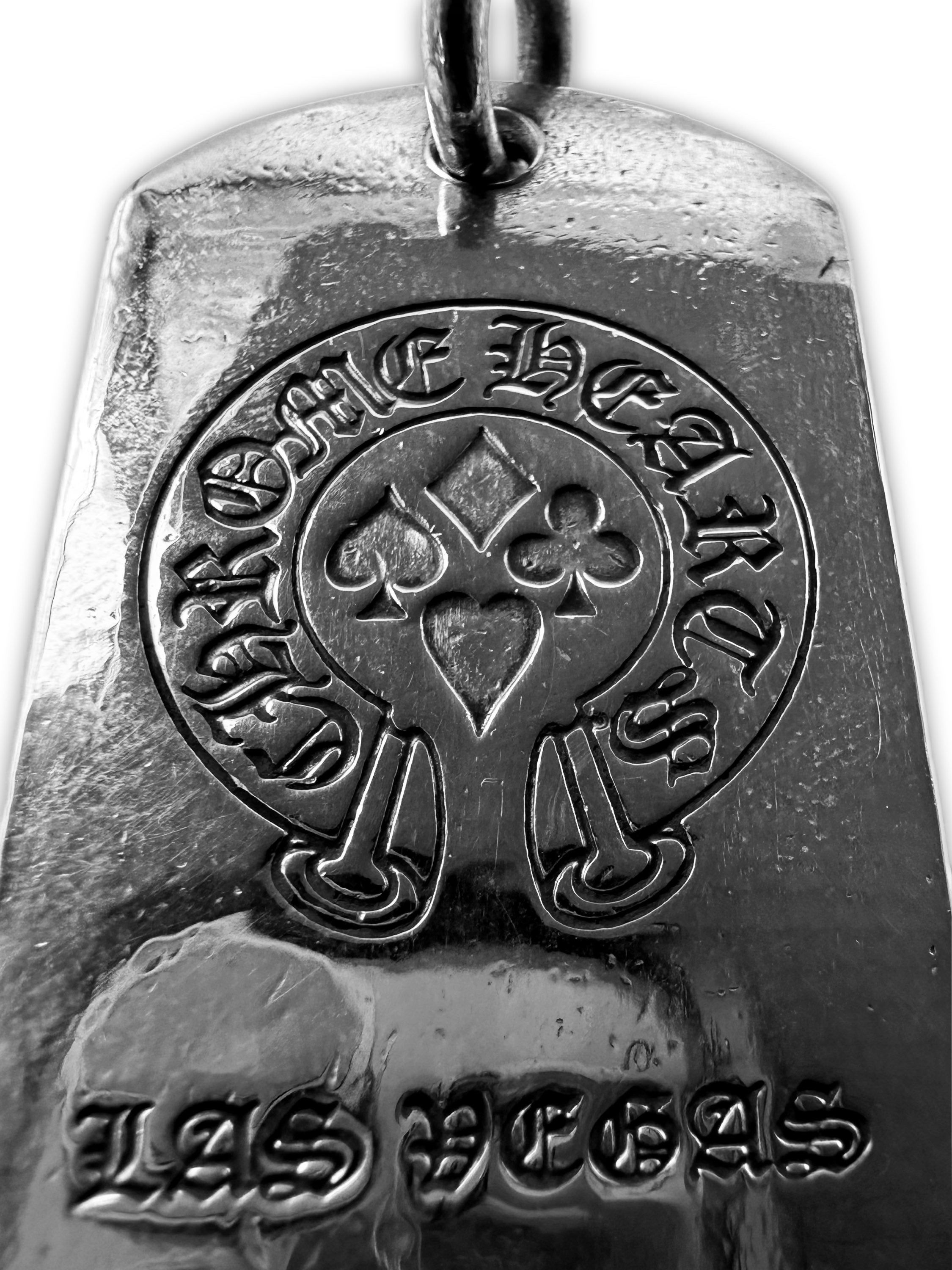 Chrome Hearts Diamond Factory Set ‘Las Vegas’ Exclusive Dog Tag