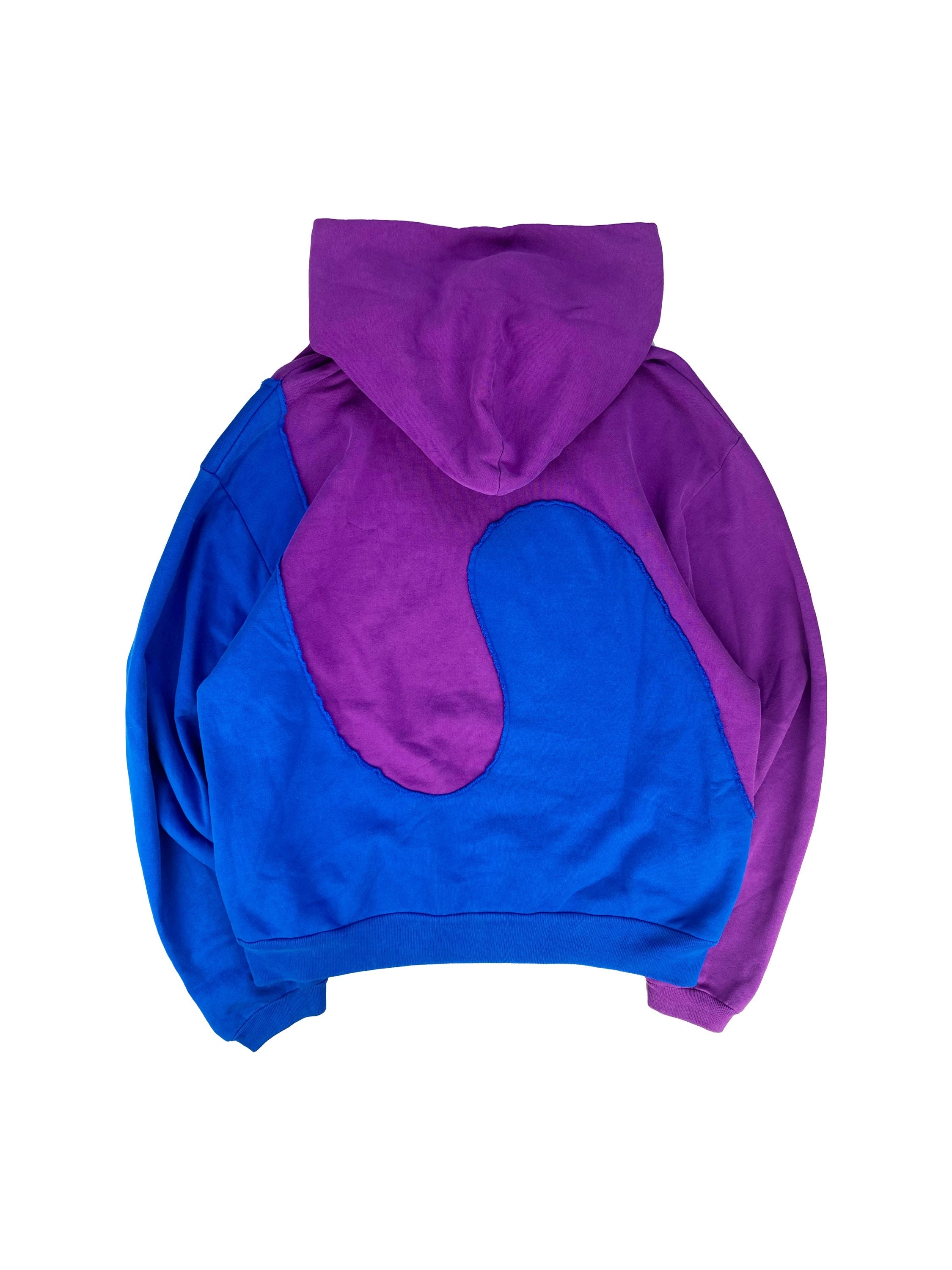 SS21 ERL Two-tone ‘Swirl’ Oversized Heavyweight Hoodie