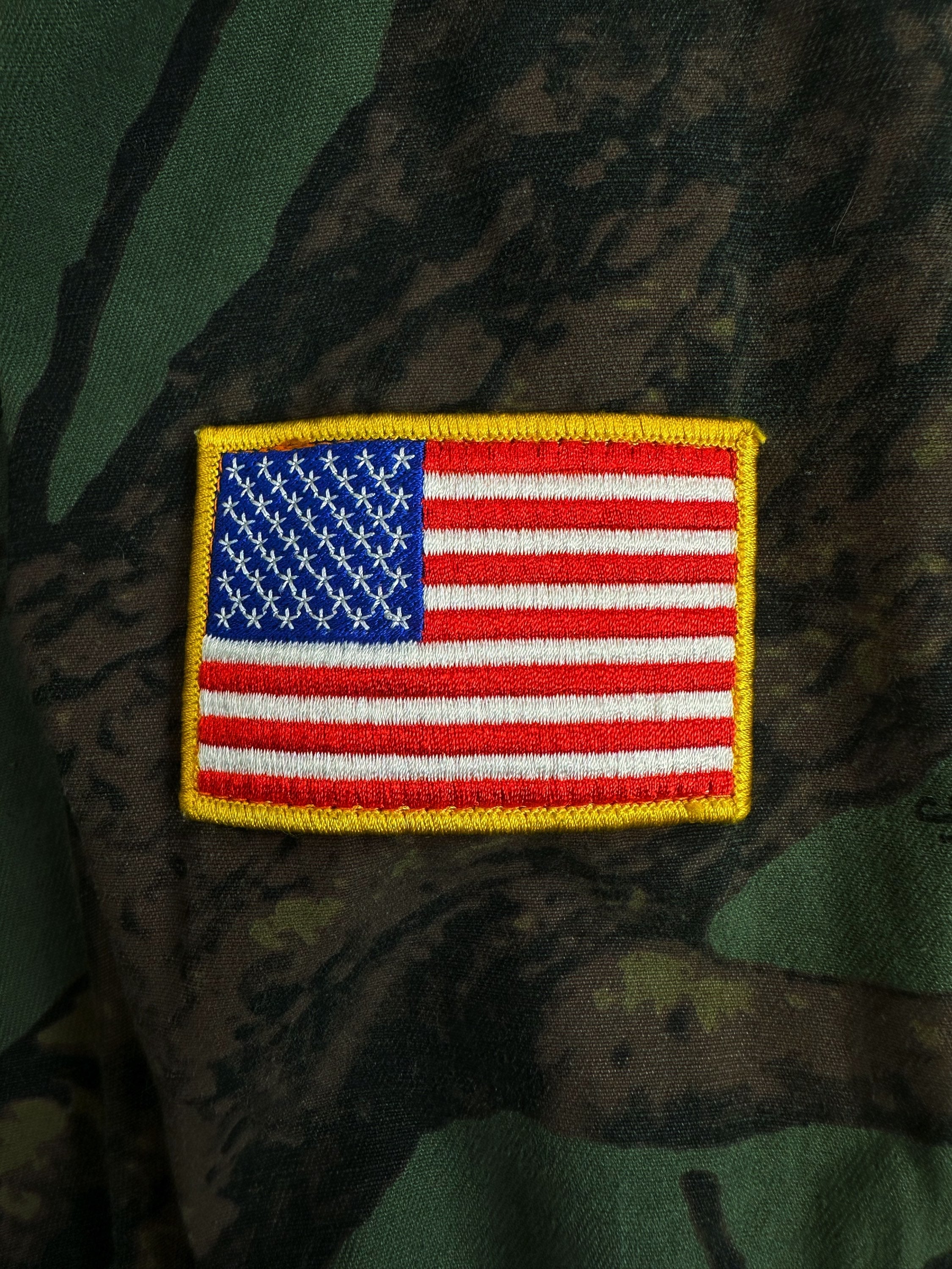 AW12 Supreme ‘Tree Camo’ Forest Green Quarter-zip Anorak