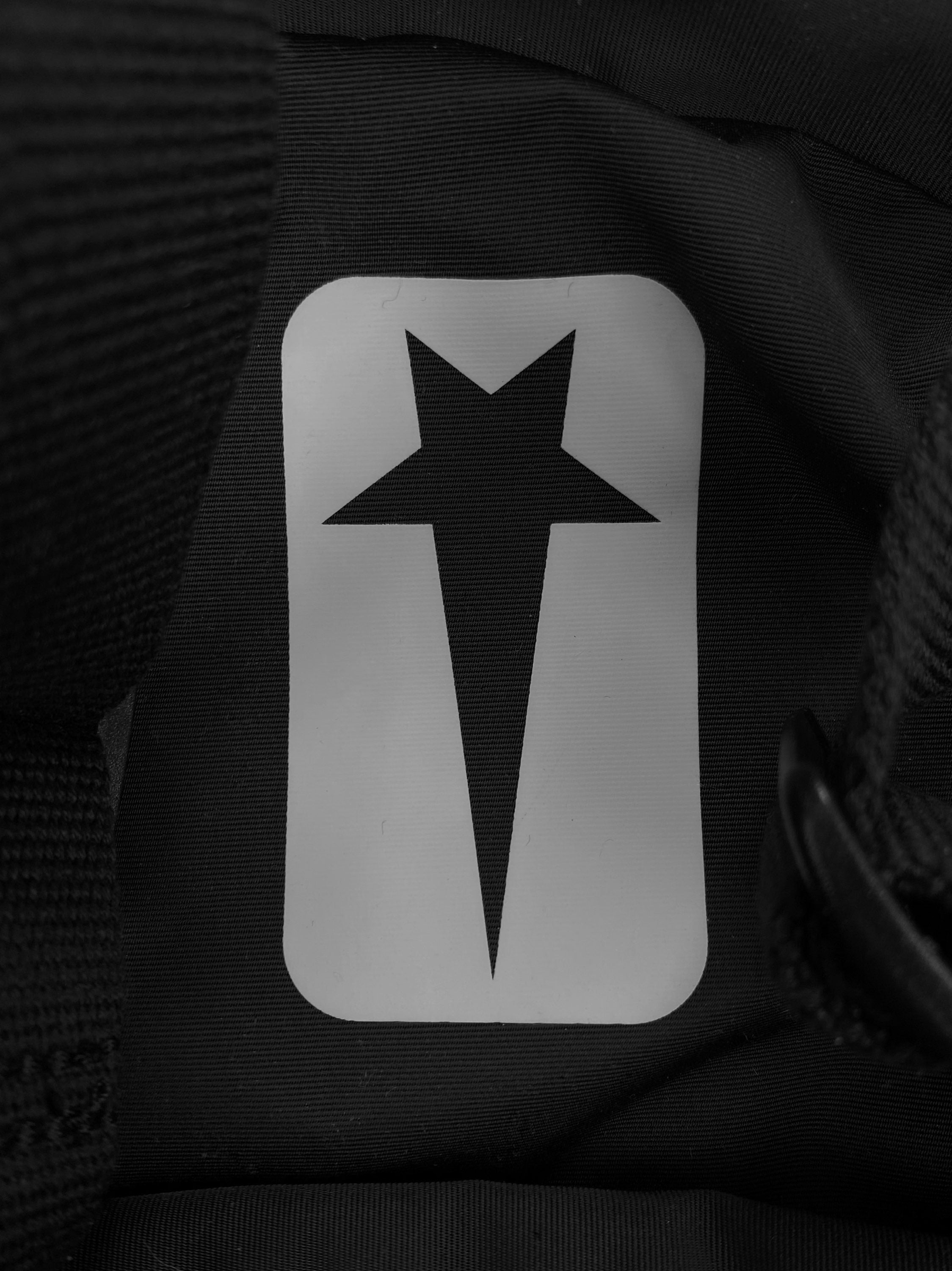 Rick Owens x Converse Pentagram Black Metallic Backpack