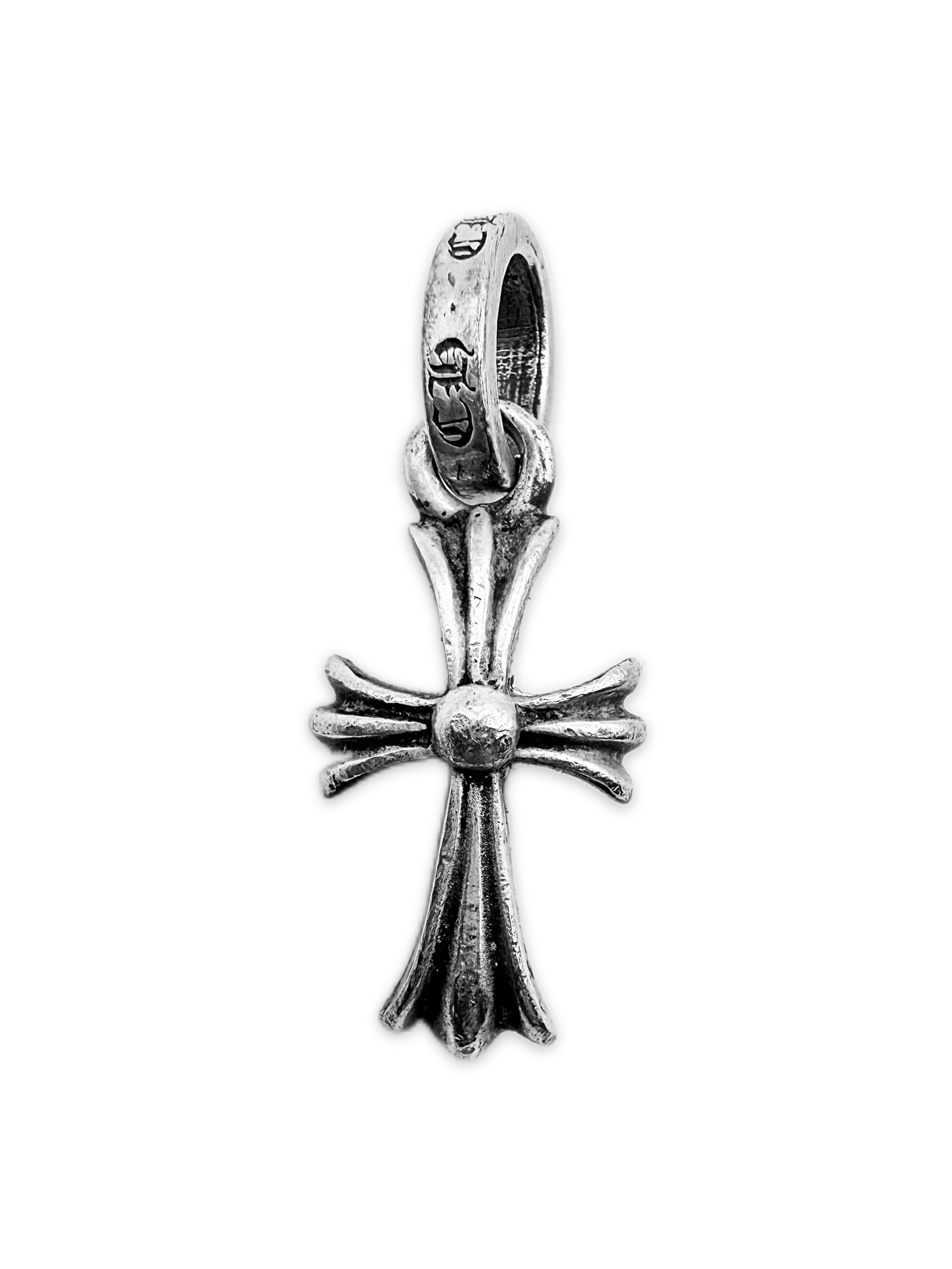 Chrome Hearts ‘Baby Fat’ Mini Cross .925 Silver Pendant