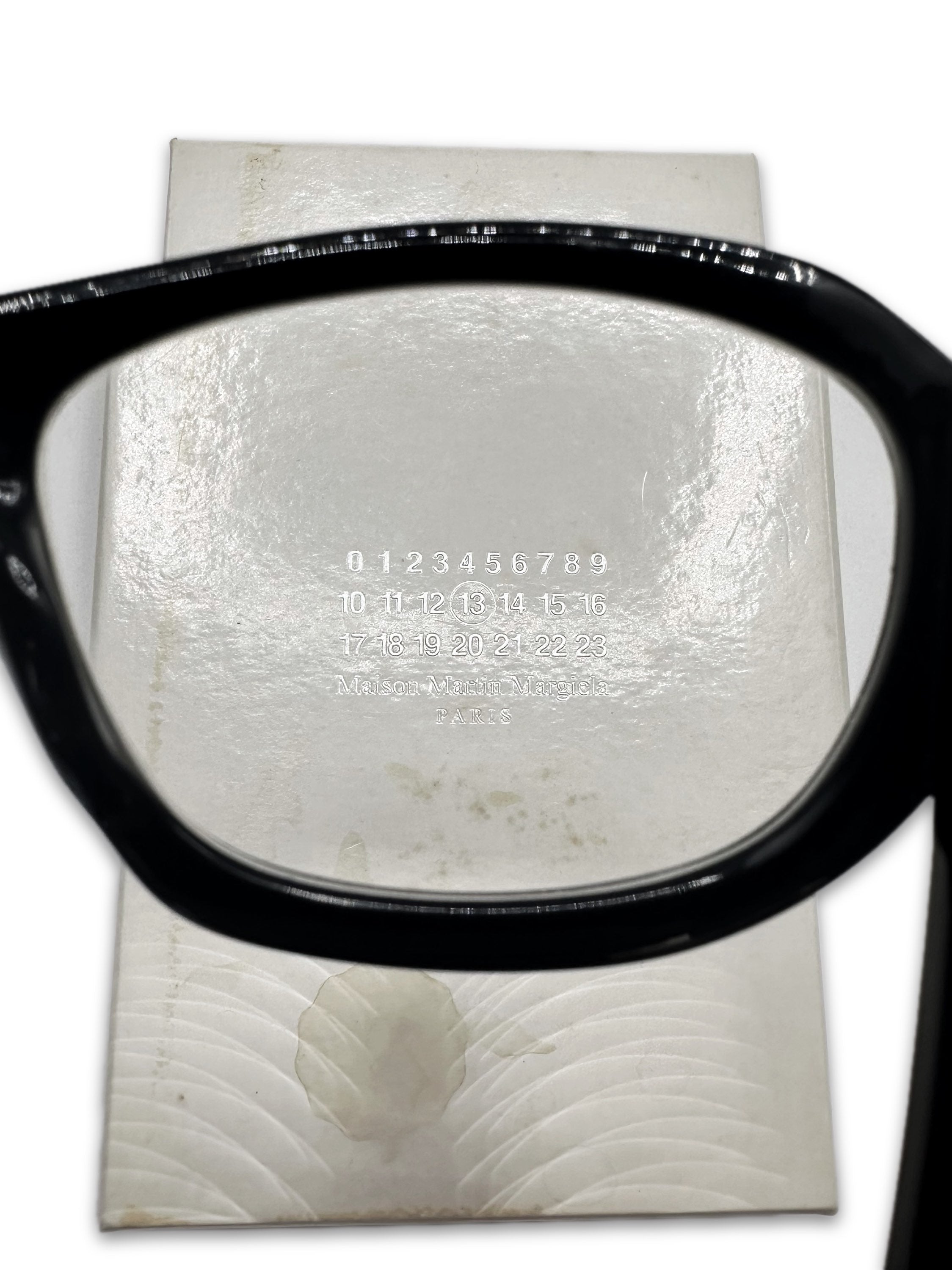 SS10 Maison Margiela ‘Single Lens’ Black Monocle/Mangifying Glass