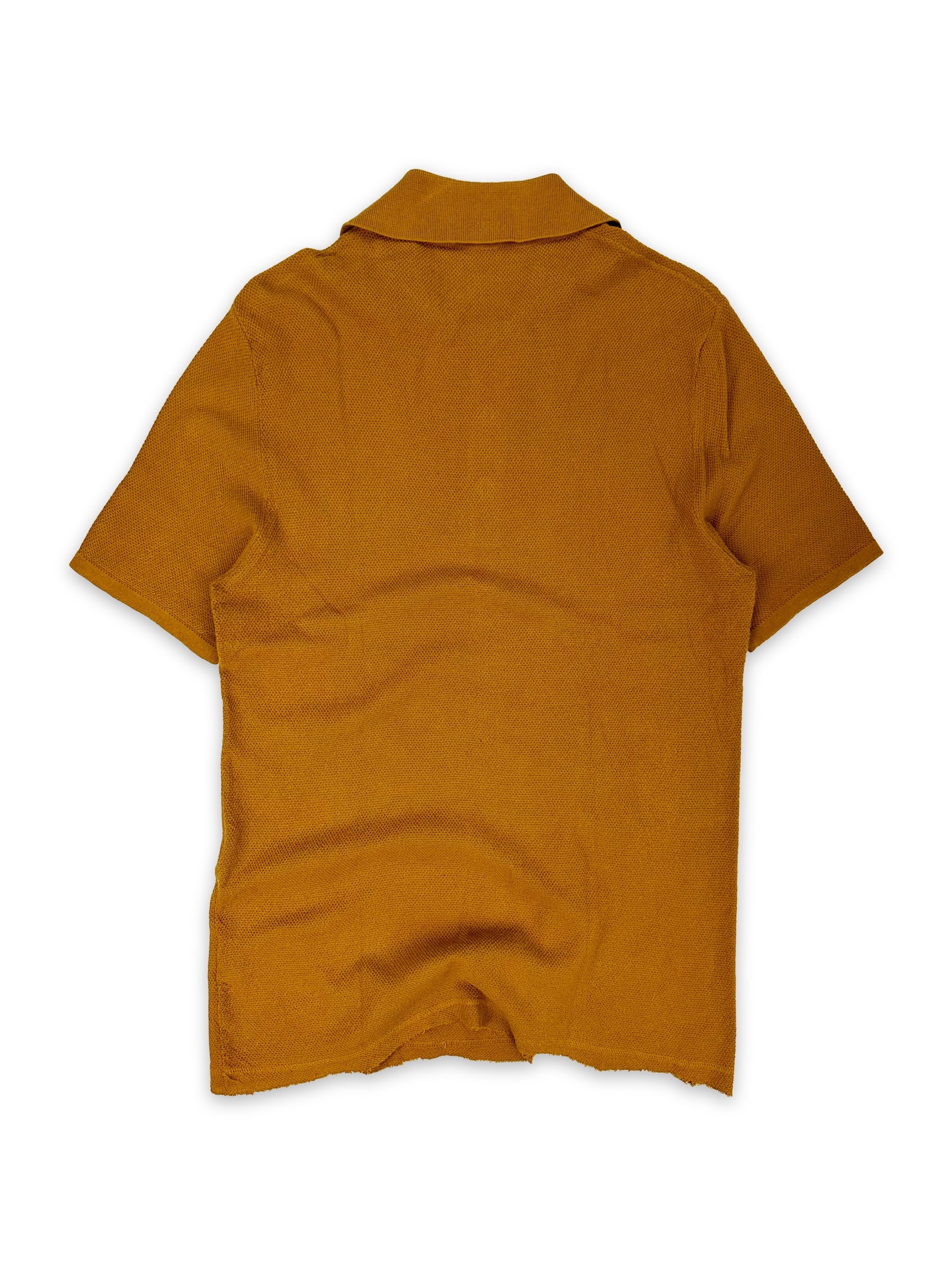 Raf Simons Triple Button Warm Collared Button Up Shirt