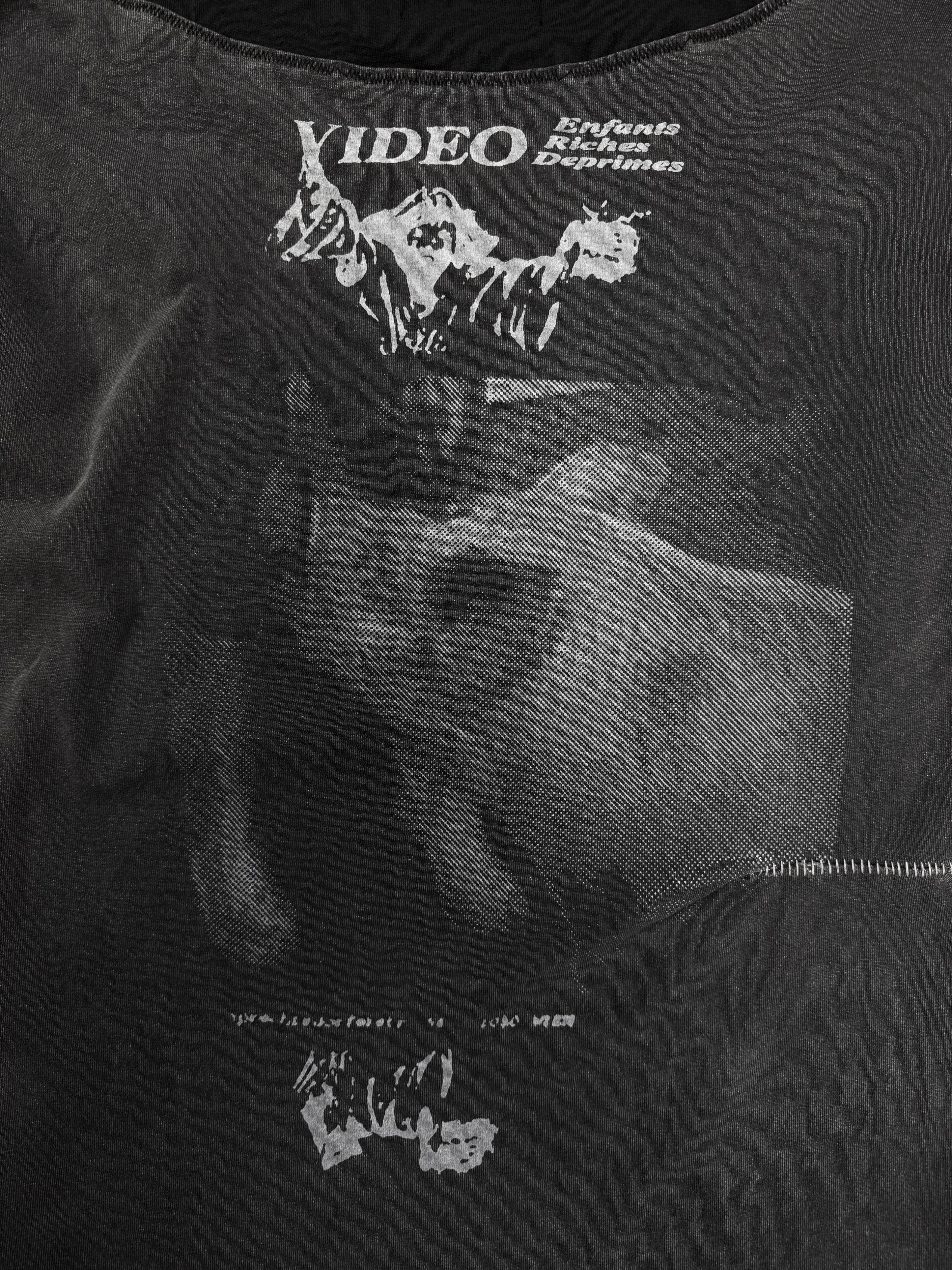 Enfants Riches Deprimes ‘Benny’s Video’ Michael Haneke Assemblage Long Sleeve