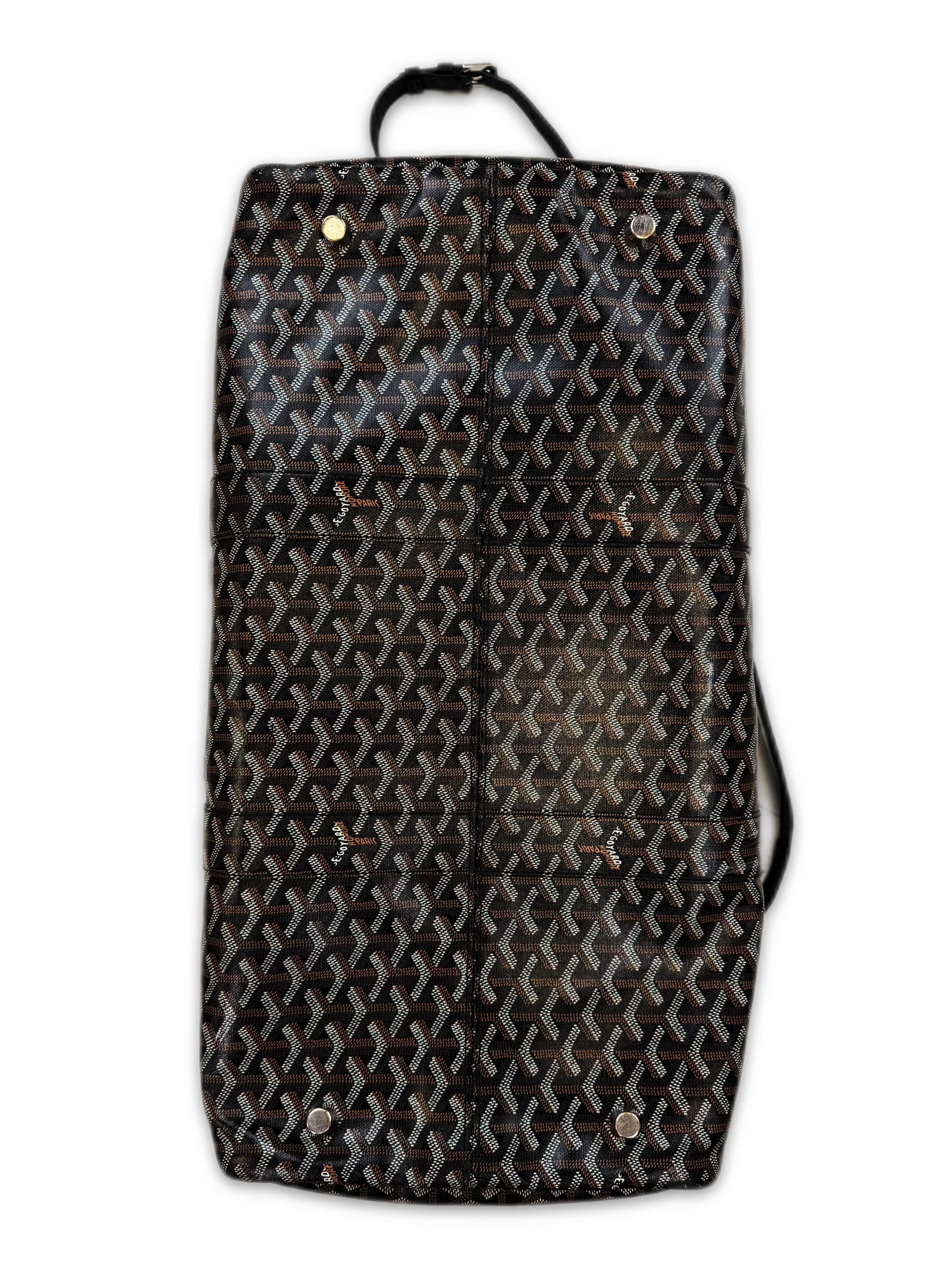 Goyard Croisiere 50 Goyardine Leather Duffle Bag