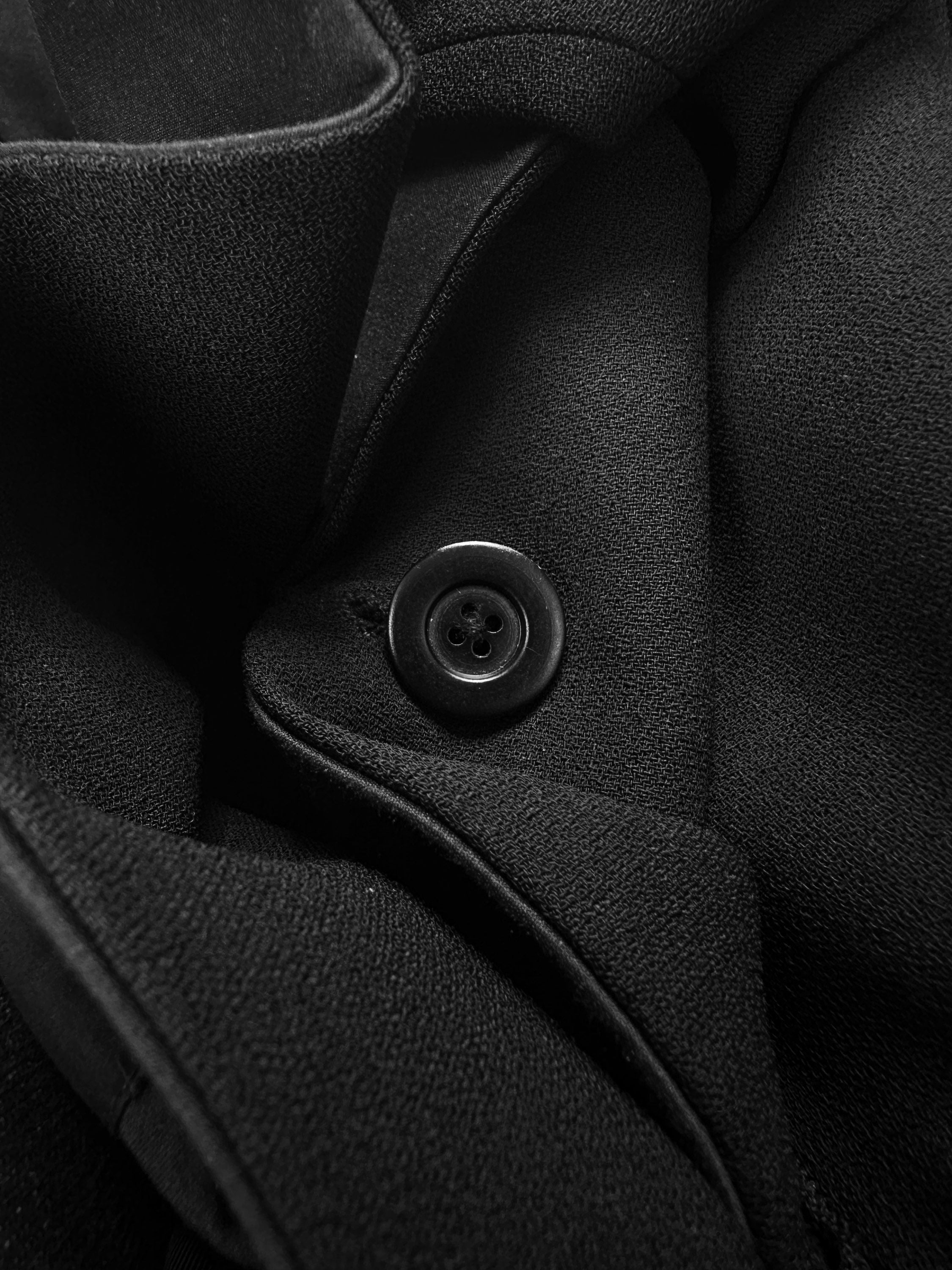 SS17 Rick Owens ‘Walrus’ Black Slim Cut Blazer Jacket