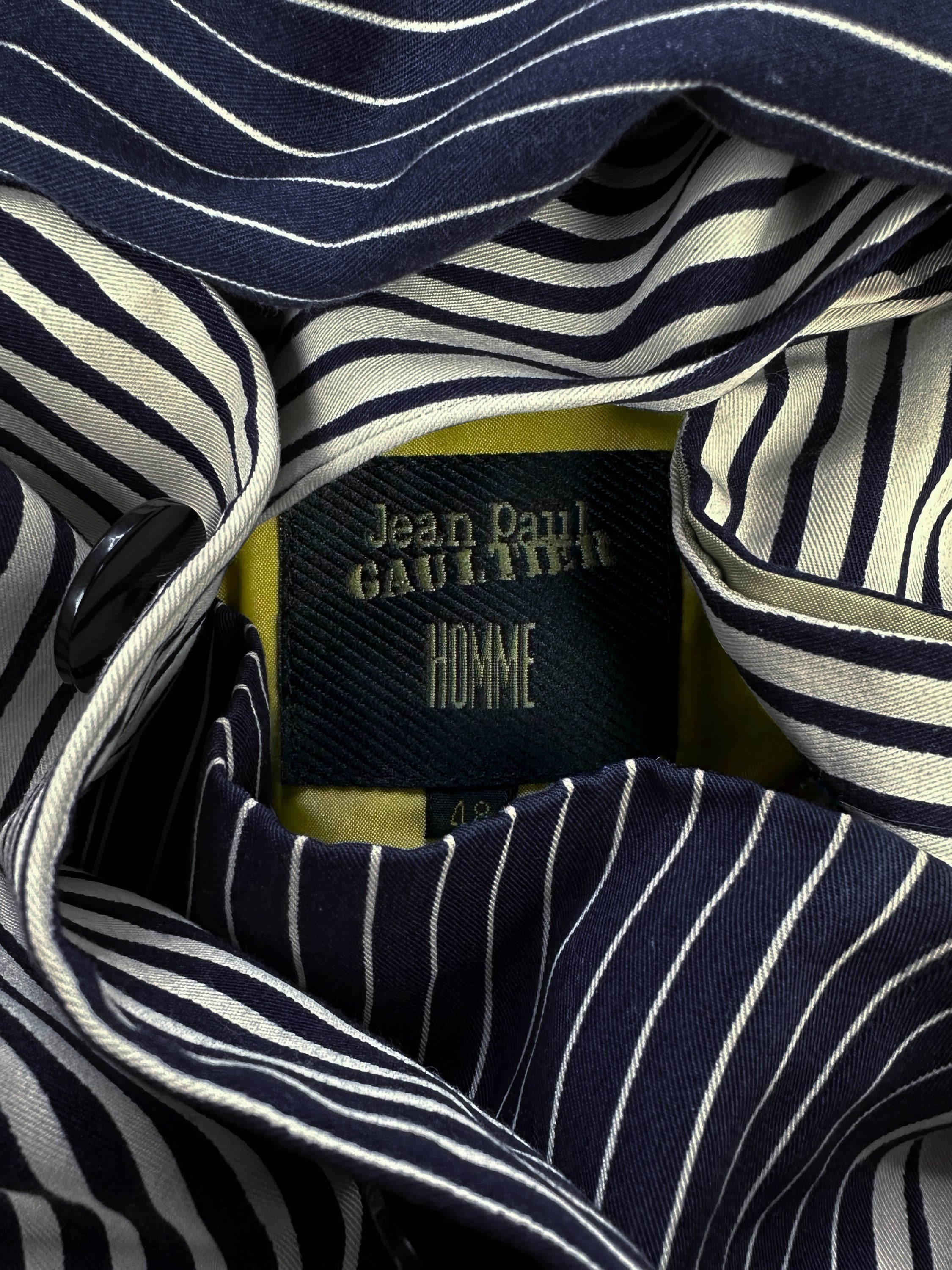 SS96 Jean Paul Gaultier ‘Muscle’ Trompe L’Oeil Suit Jacket
