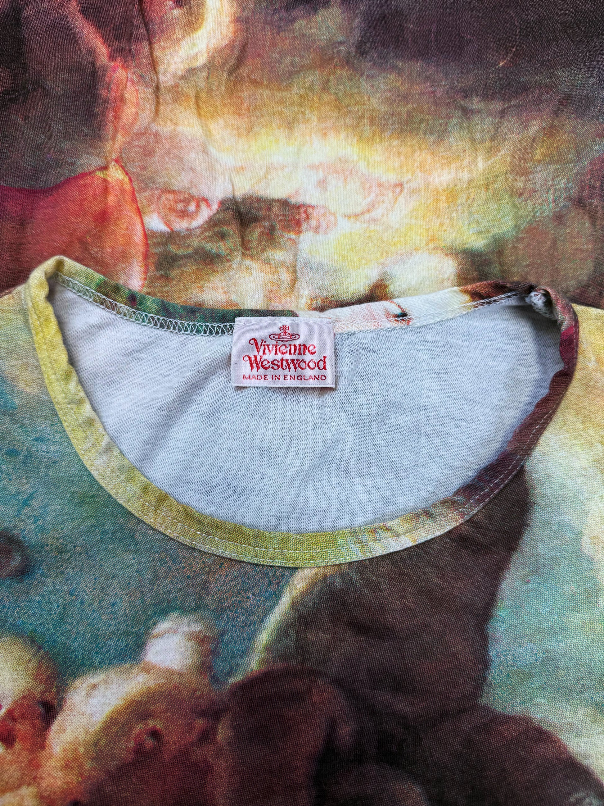 AW91 Vivienne Westwood ‘Swarm of Cupids’ Full Print T-Shirt