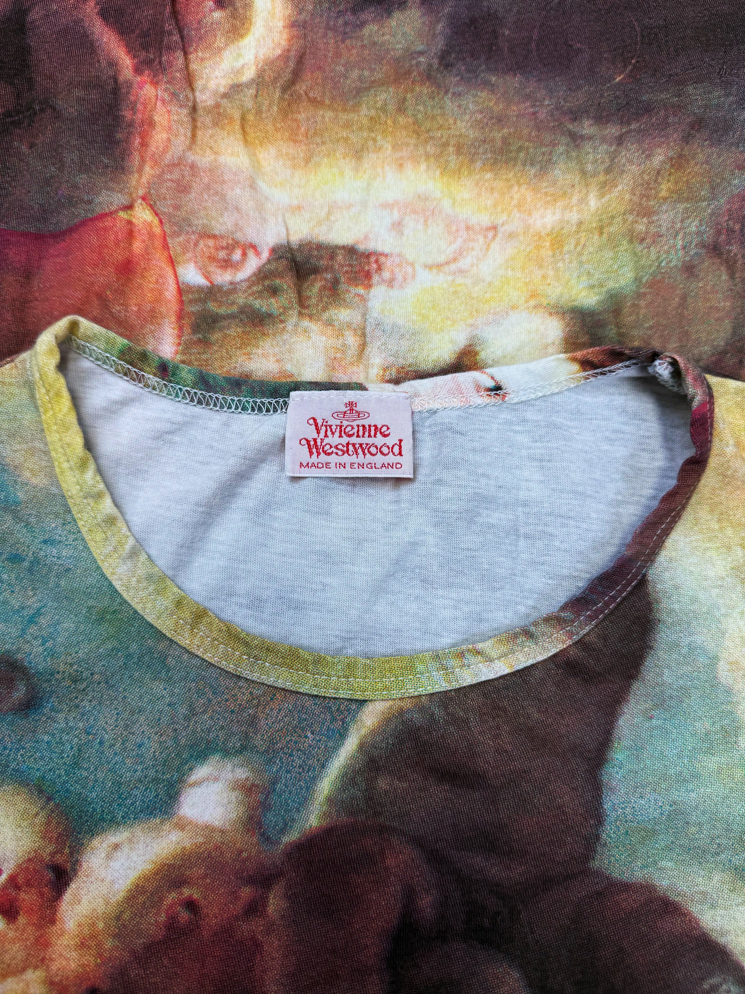 AW91 Vivienne Westwood ‘Swarm of Cupids’ Full Print T-Shirt