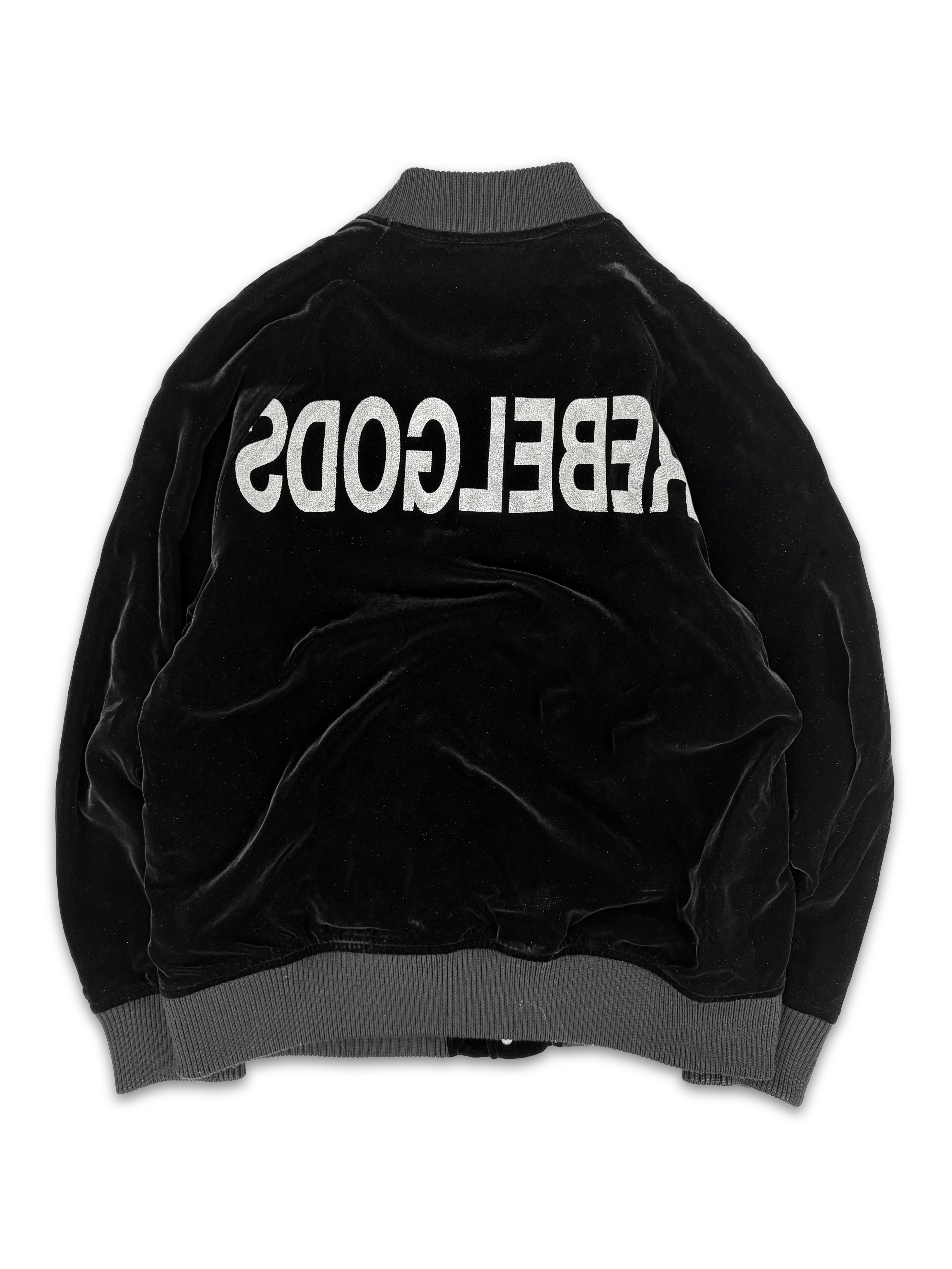 AW02 Undercover ‘Rebelgods’ Velour Witches Cell Bomber Jacket