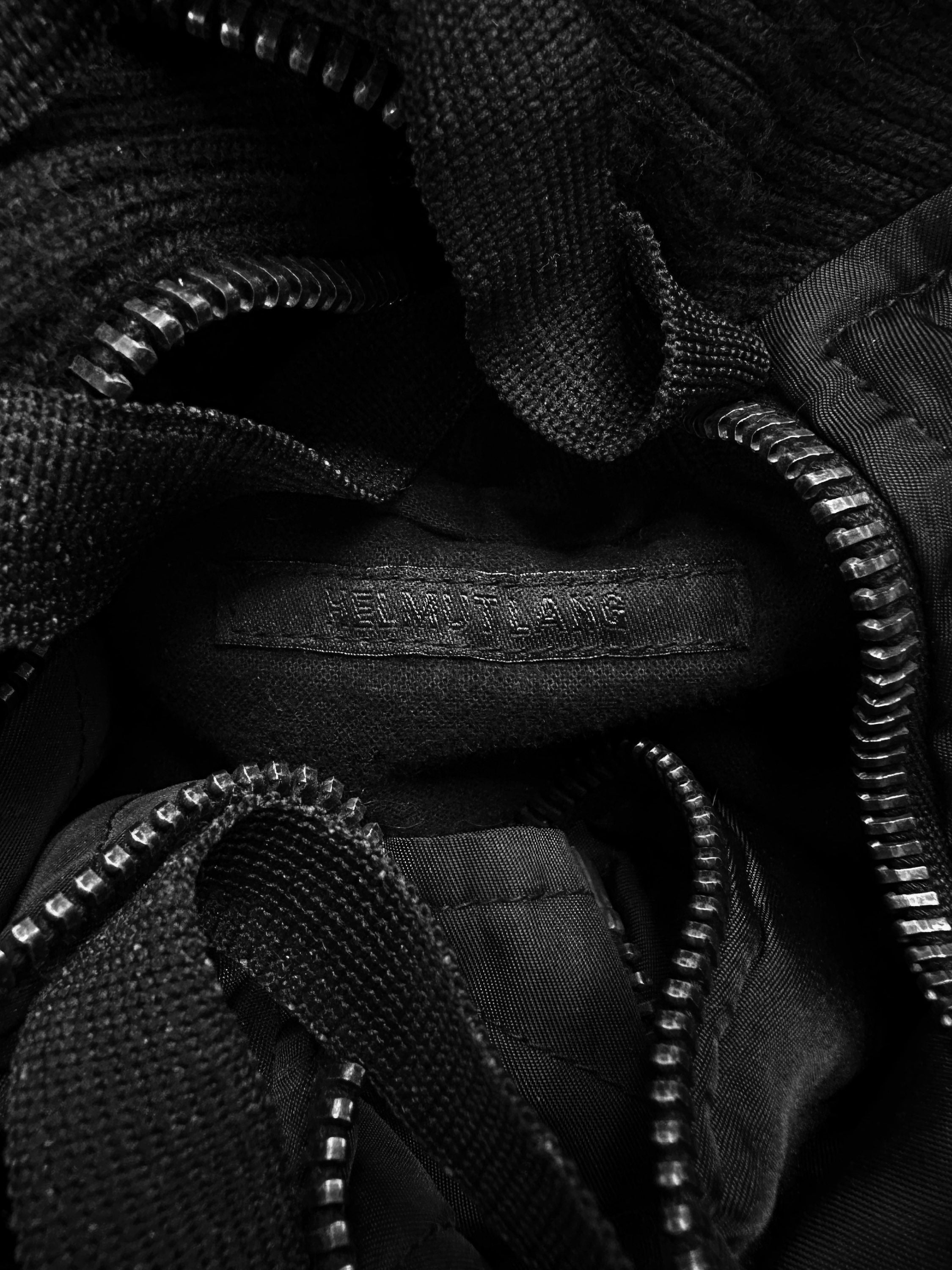 AW03 Helmut Lang PRESS SAMPLE ‘Bondage’ MA-1 Bomber Jacket