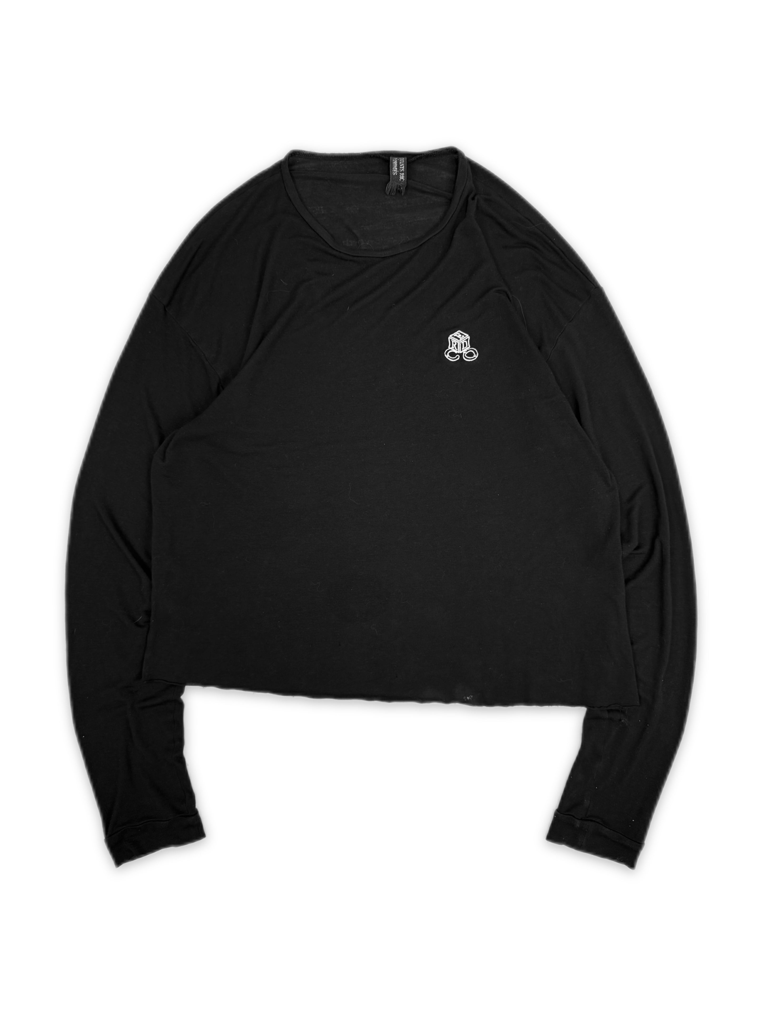AW17 Enfants Riches Deprimes Black ‘Psychopath’ Cashmere Long Sleeve