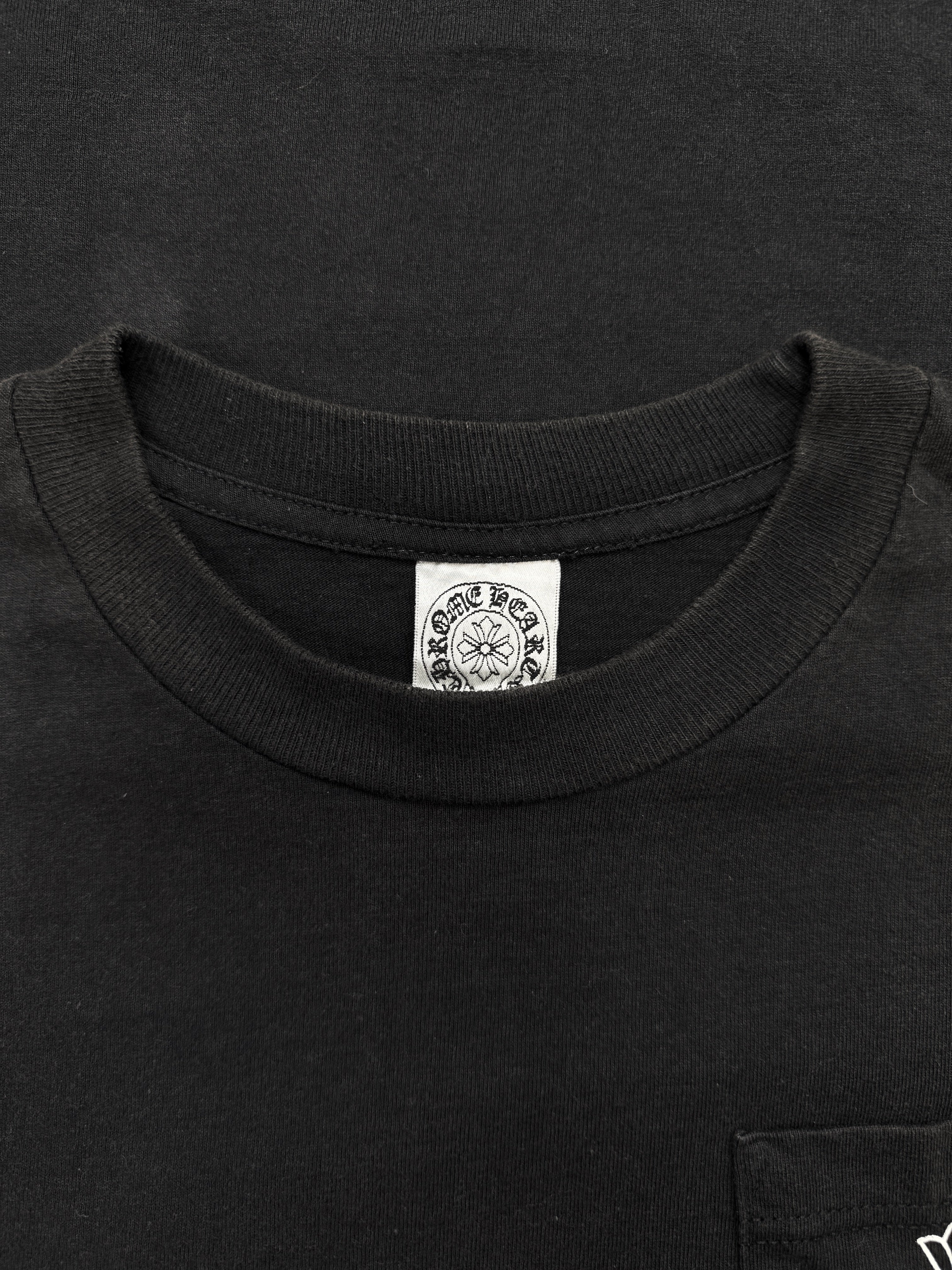 Chrome Hearts ‘T Bar’ Sun Faded Black Graphic T-Shirt