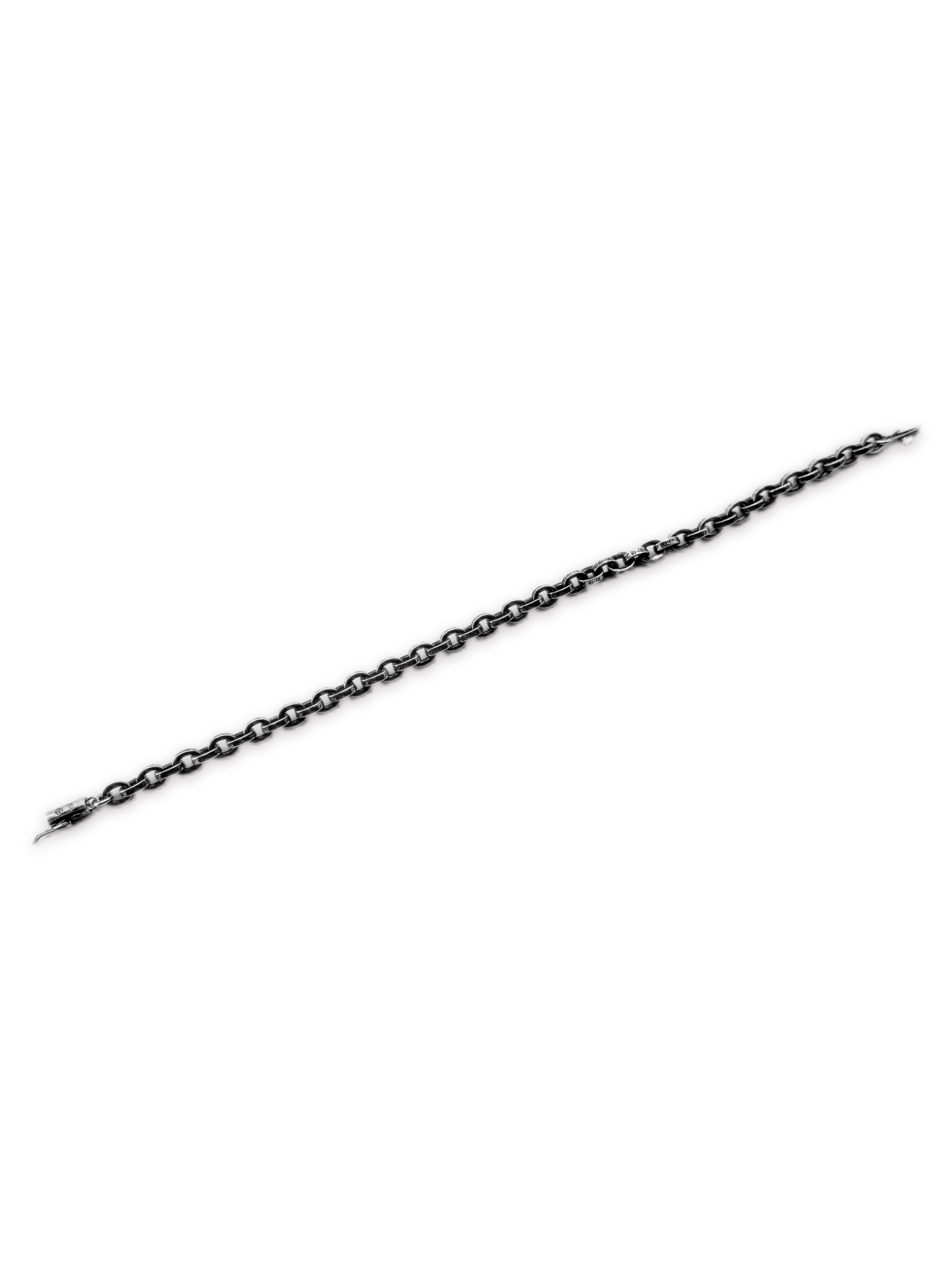 Chrome Hearts ‘Paper Chain’ 8 inch .925 Silver  Bracelet