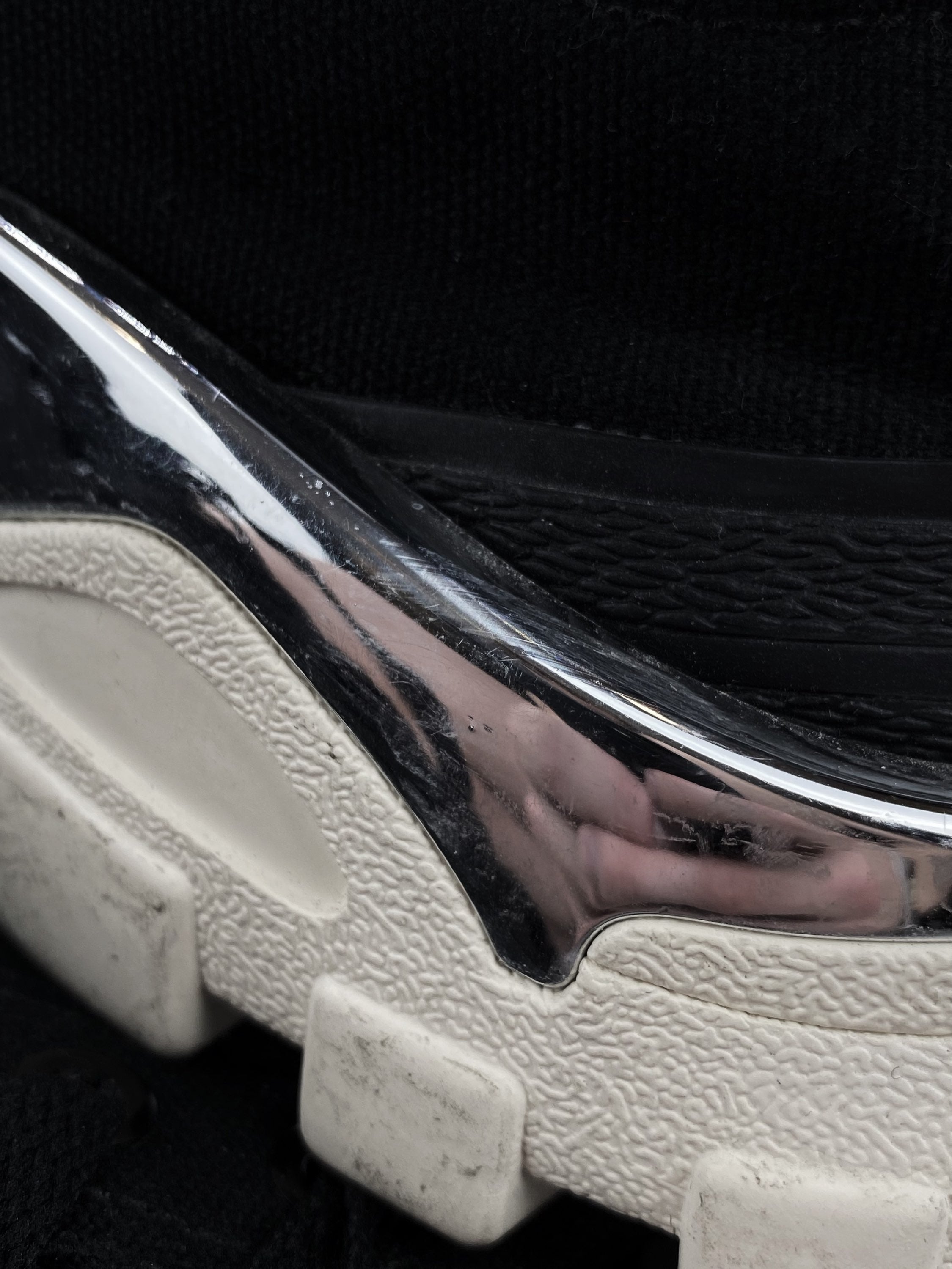 Raf Simons x Adidas Oreo Metallic Detroit Runner
