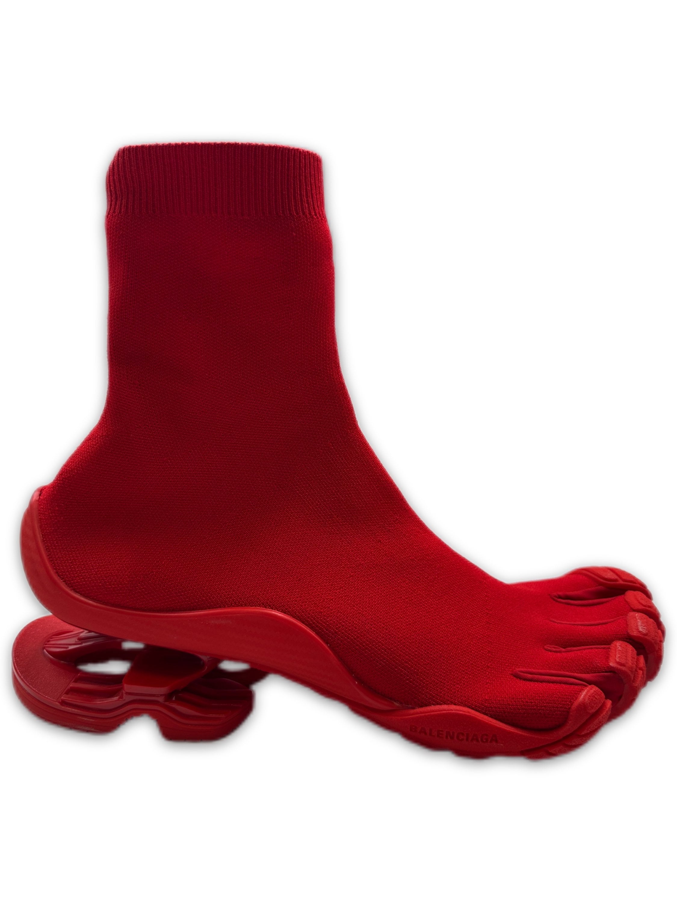 Balenciaga ‘Five Finger’ Gorilla Toe Red Vibram Heel Shoes