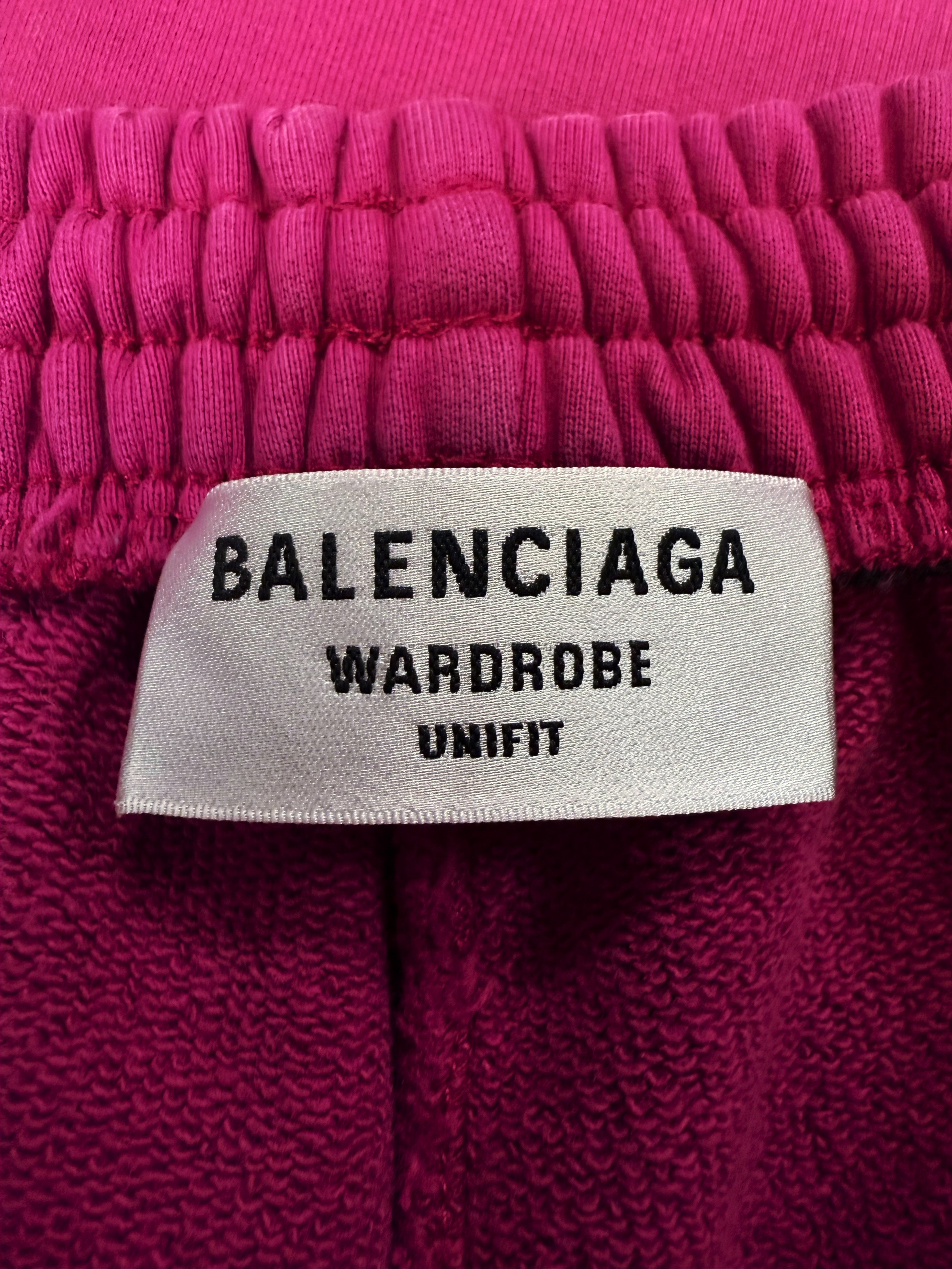 AW22 Balenciaga ‘Campaign’ Logo Embroidered Heavy Sweatpants