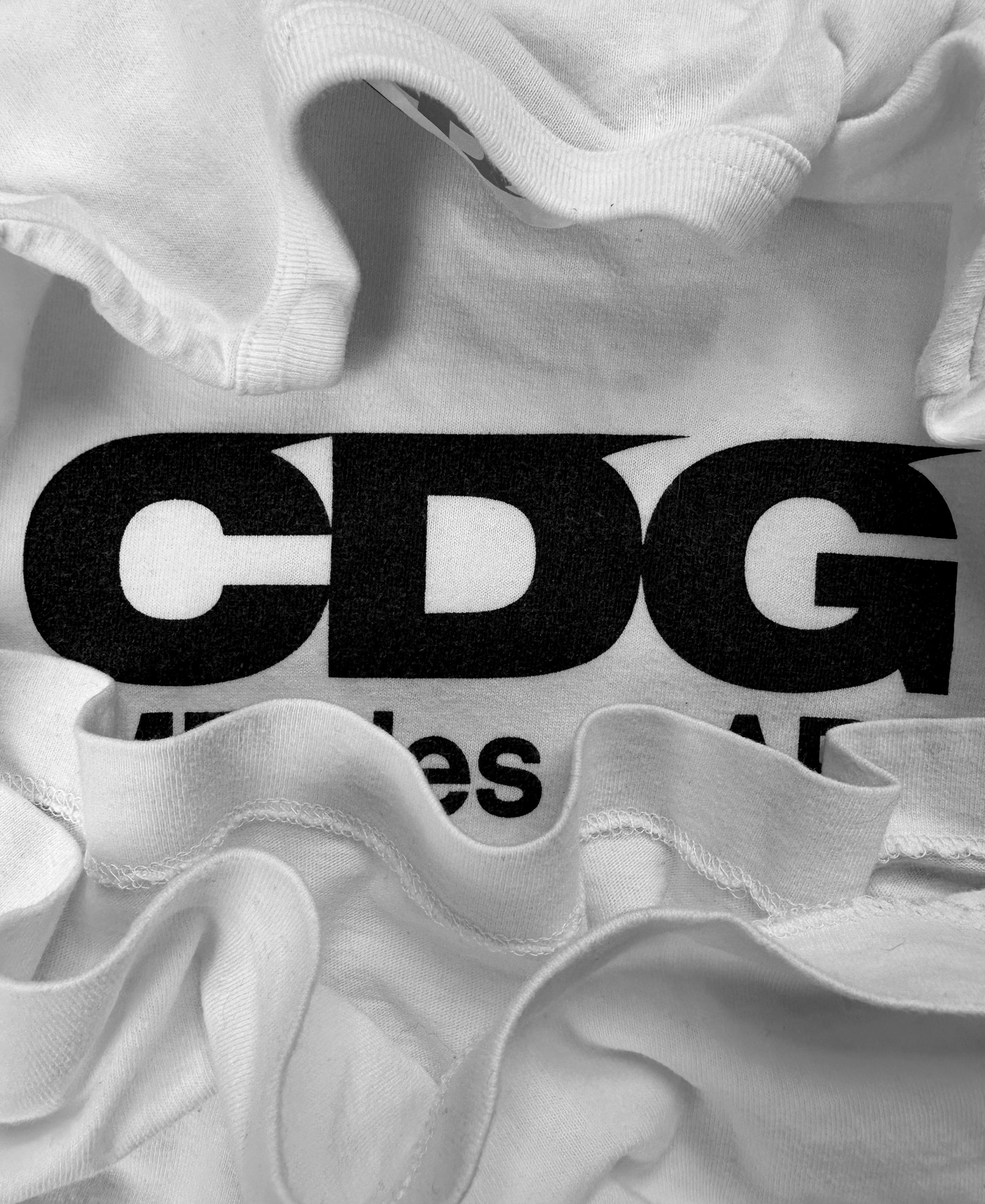 Comme des Garçons ‘CDG’ Logo White T-Shirt