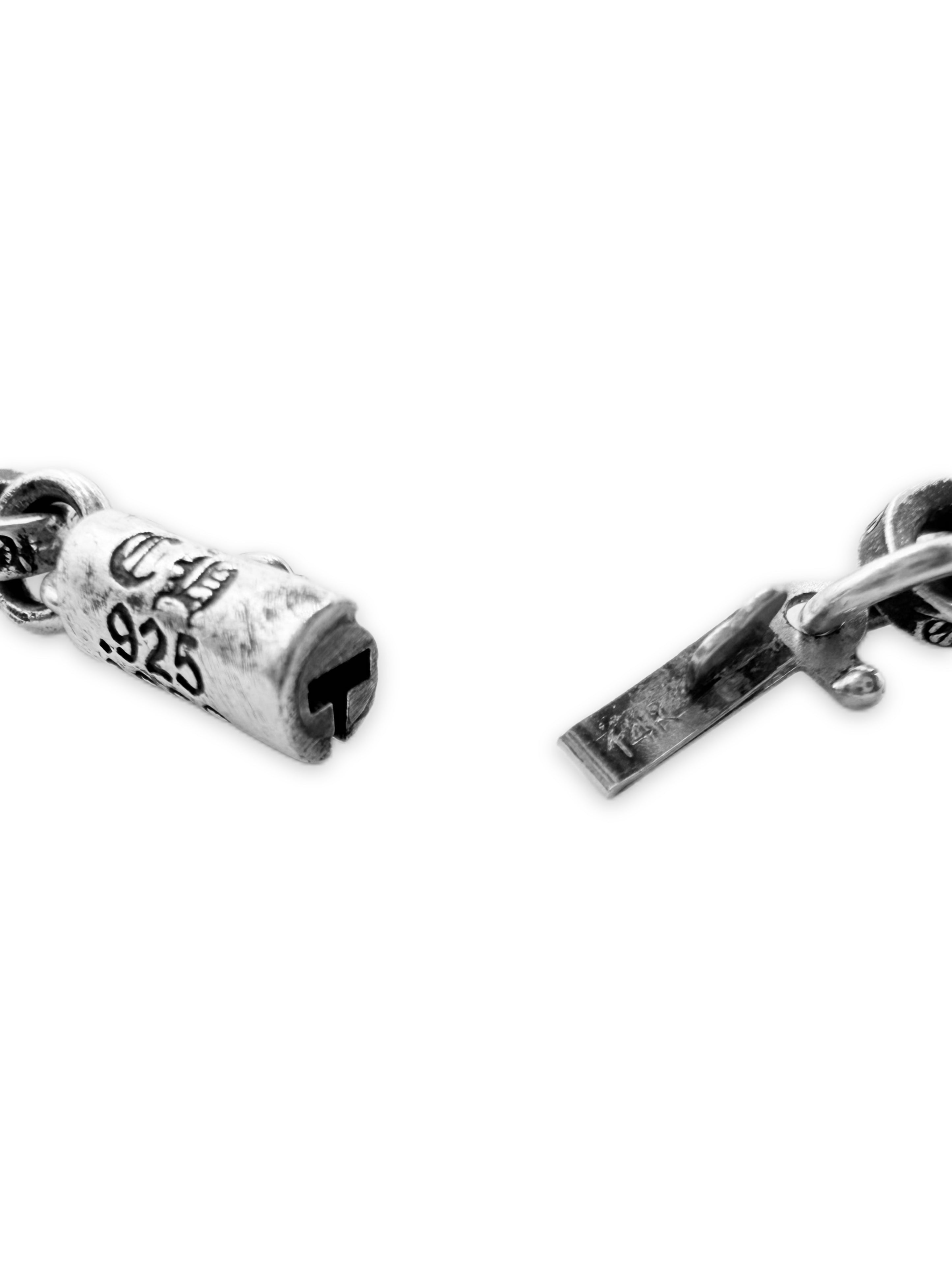 Chrome Hearts ‘Paper Chain’ 8.5 in .925 Silver Bracelet